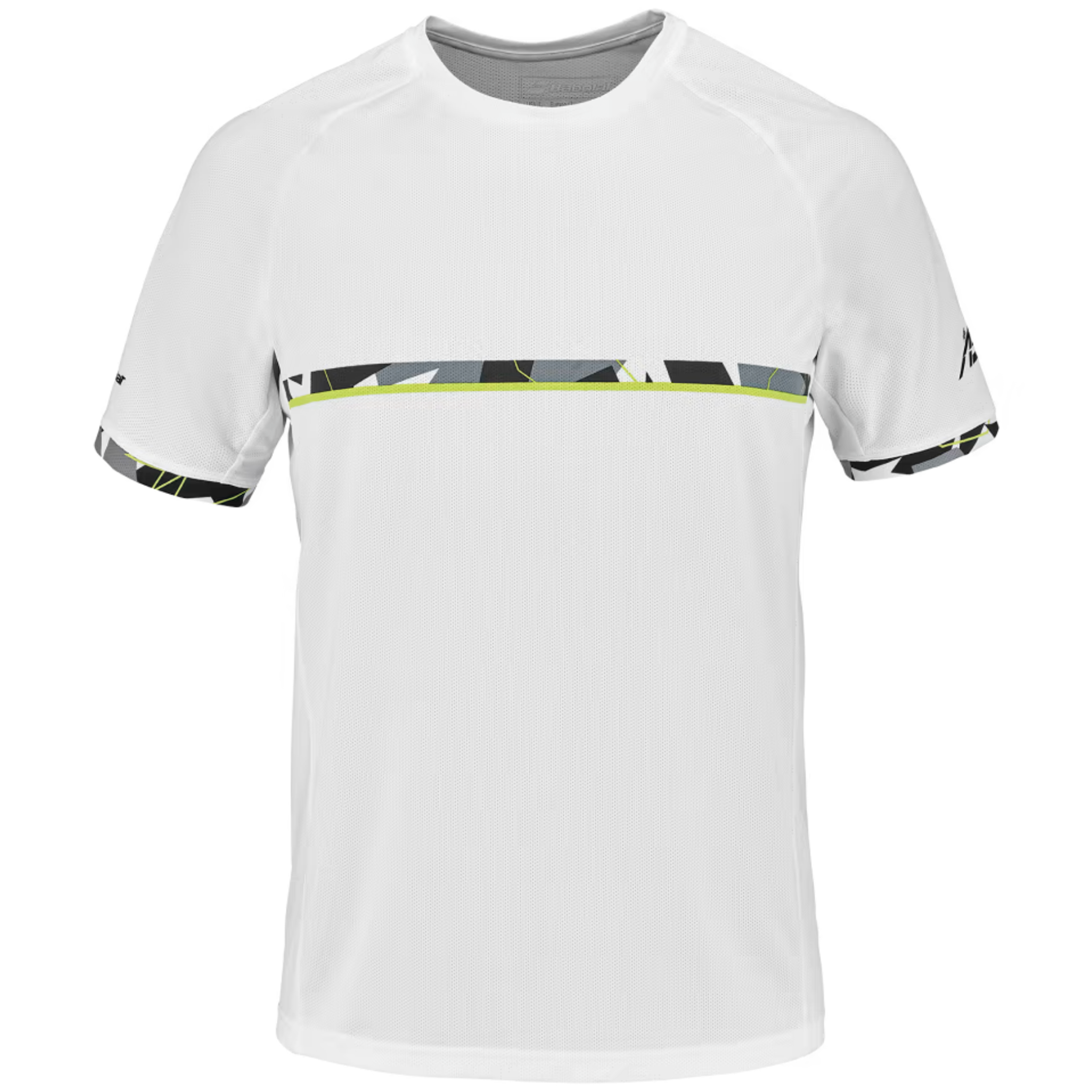 Babolat Aero Crew Neck Men's T-shirt > White