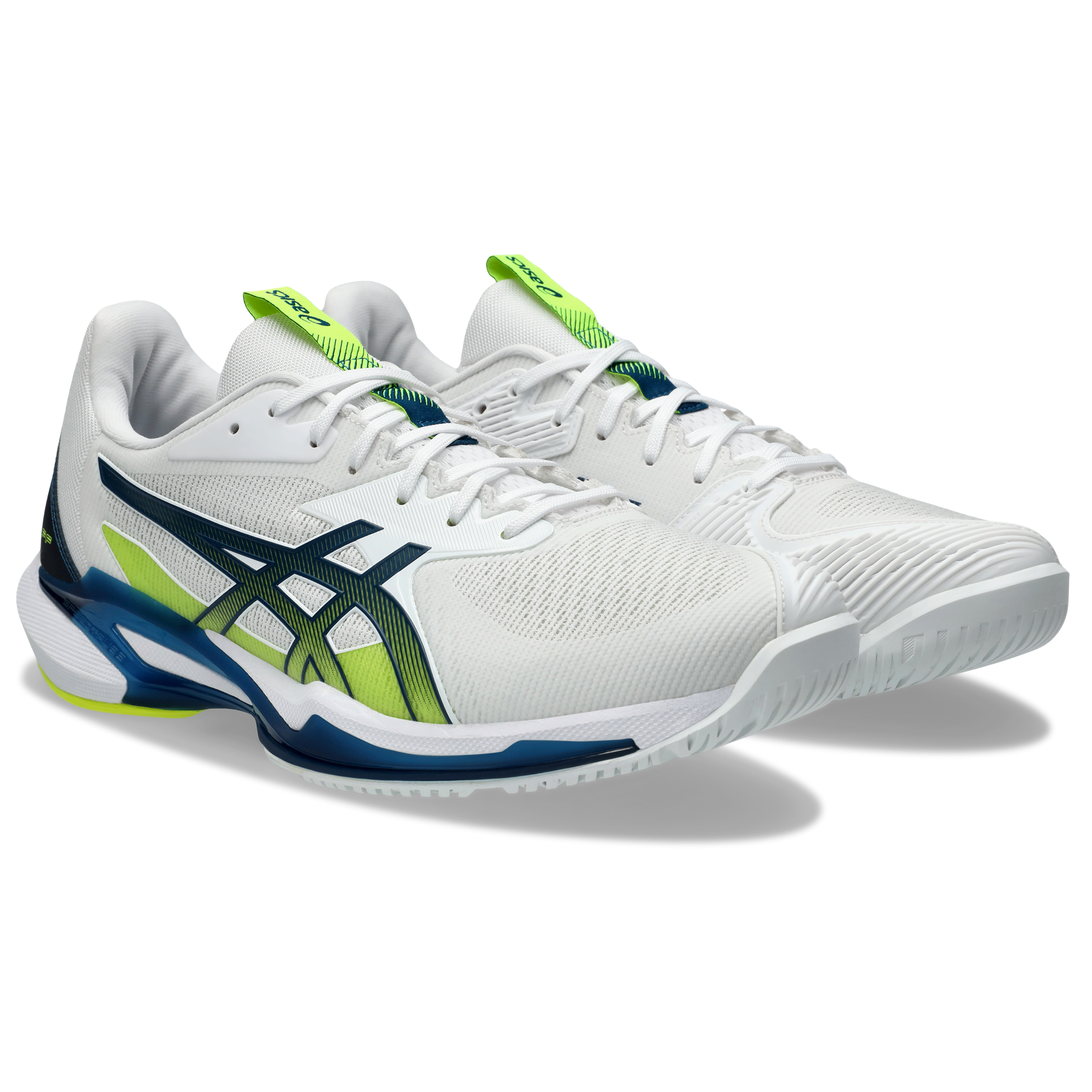 asics solution speed white mako blue