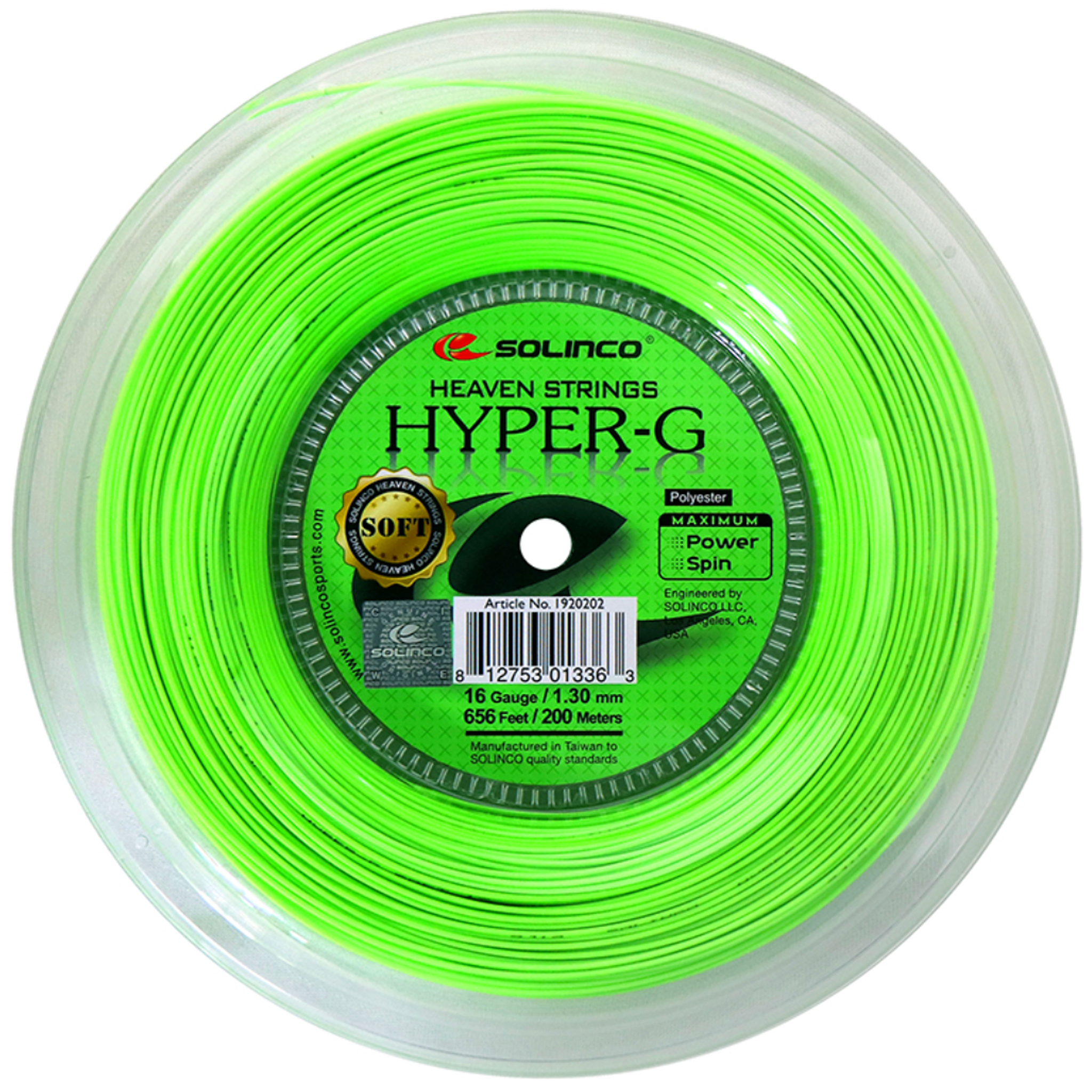 Solinco Hyper-G Soft 200m reel