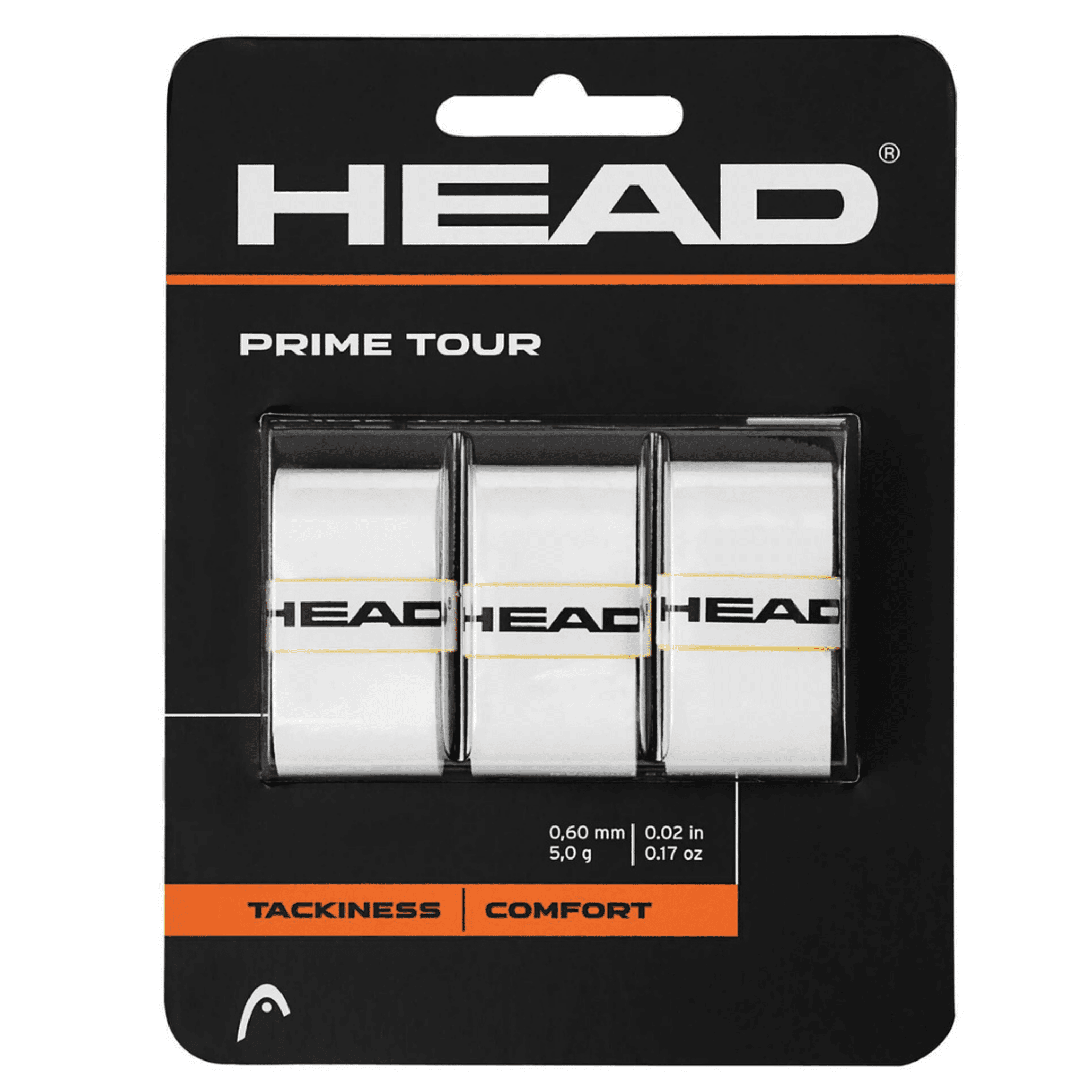 Head Prime Tour Overgrips Pack of 3 - Various colours
