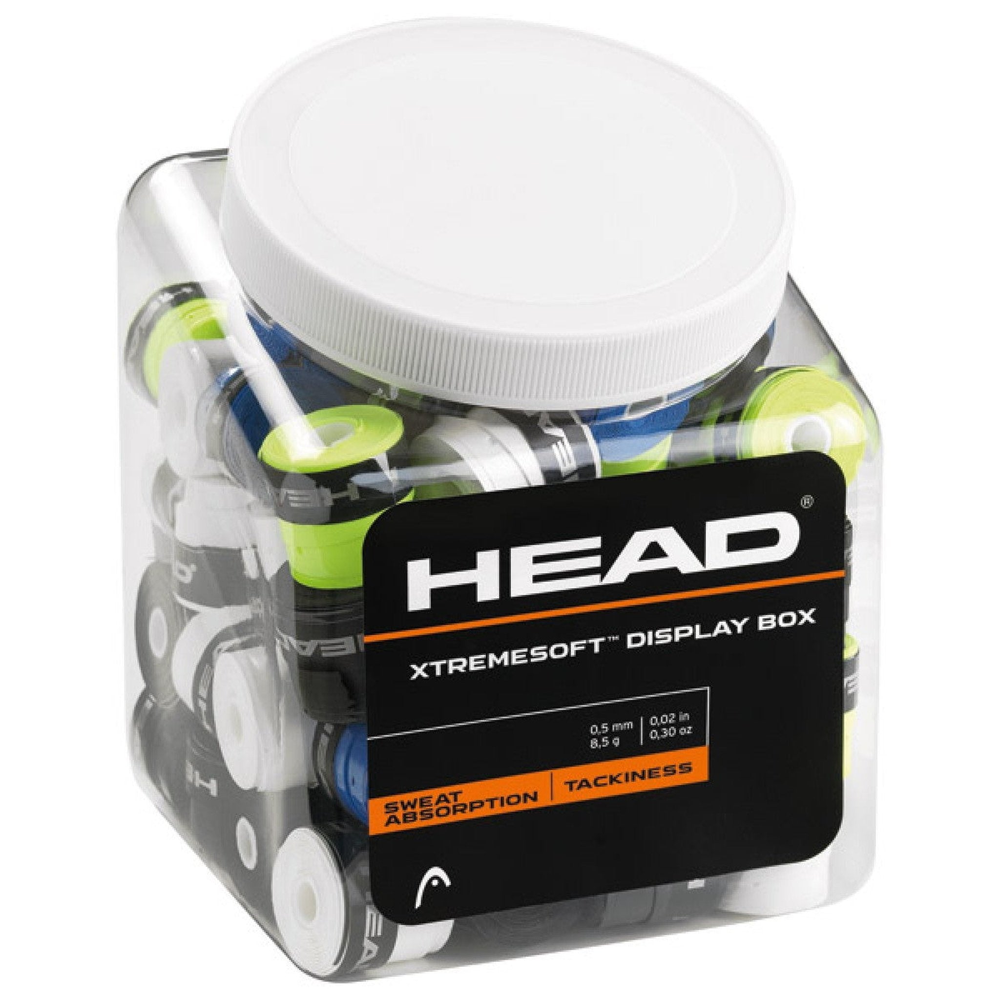 Head XtremeSoft Overgrip Assorted 70 Jar