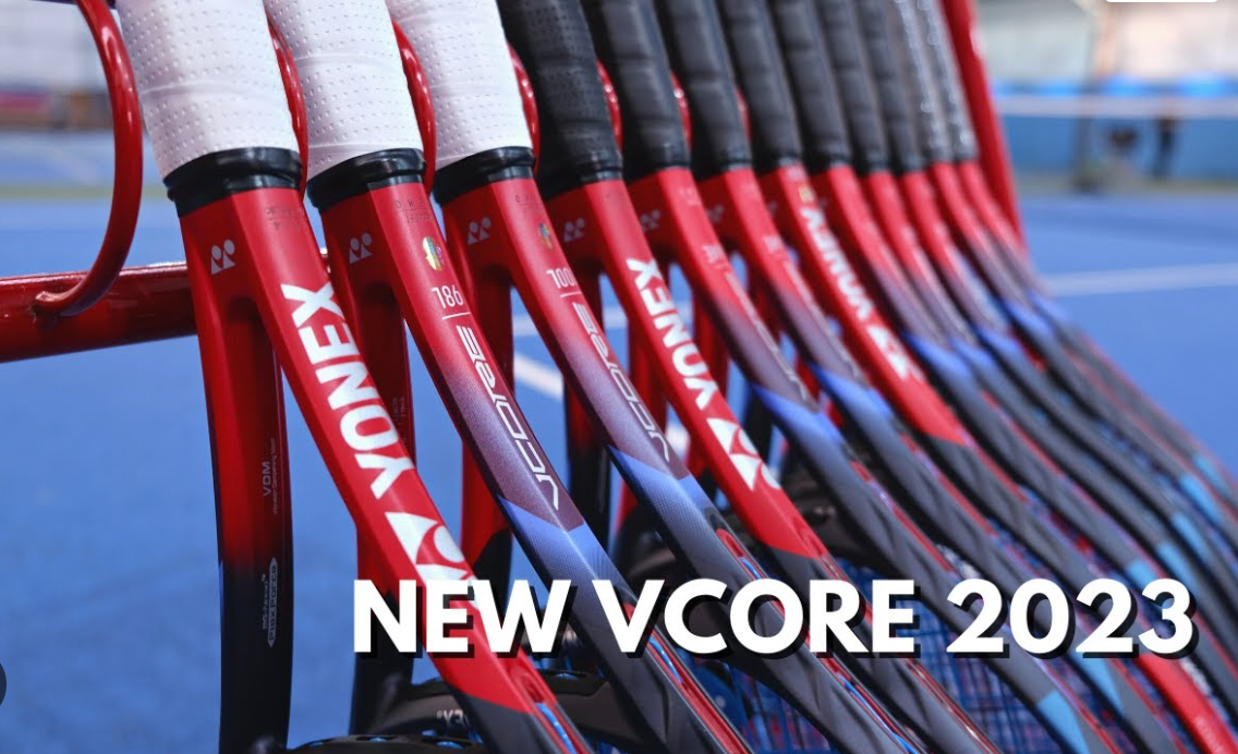 New Yonex VCORE 2023 rackets revealed