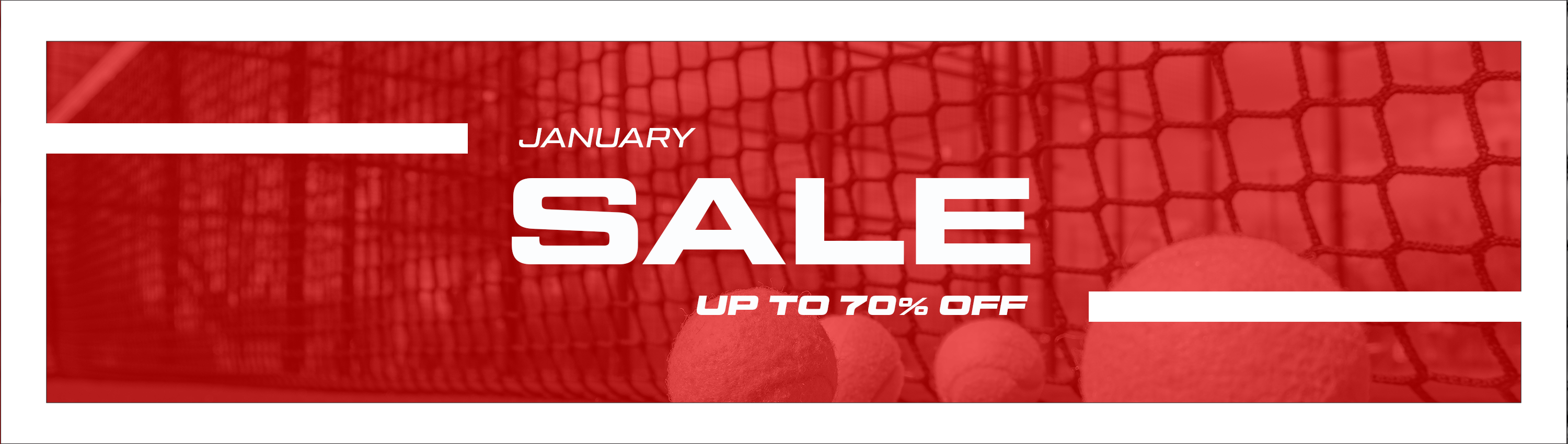 January Rackets Sale 2025