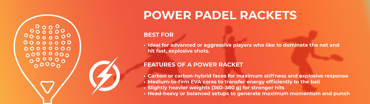 Power Padel Rackets