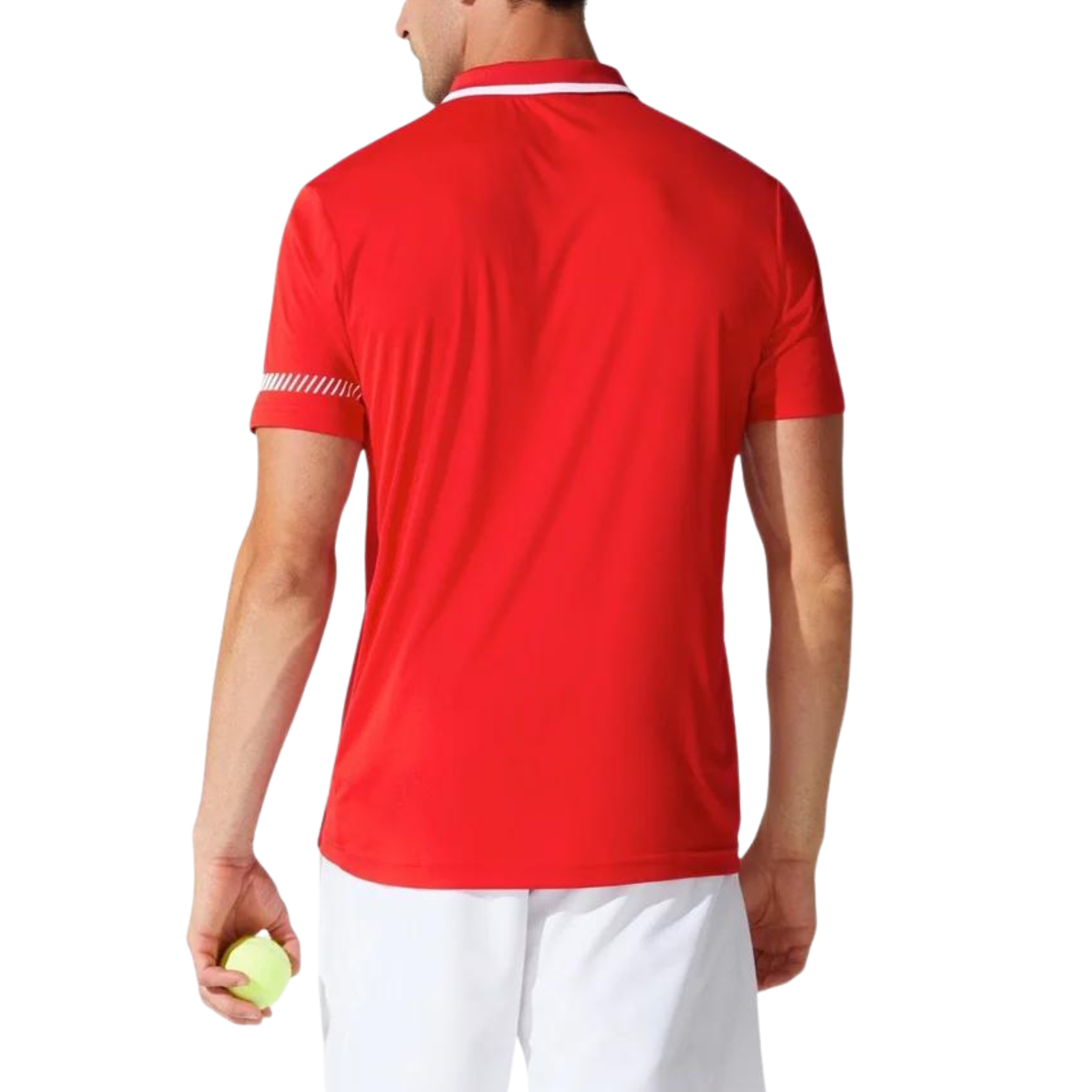Asics court polo mens - classic red