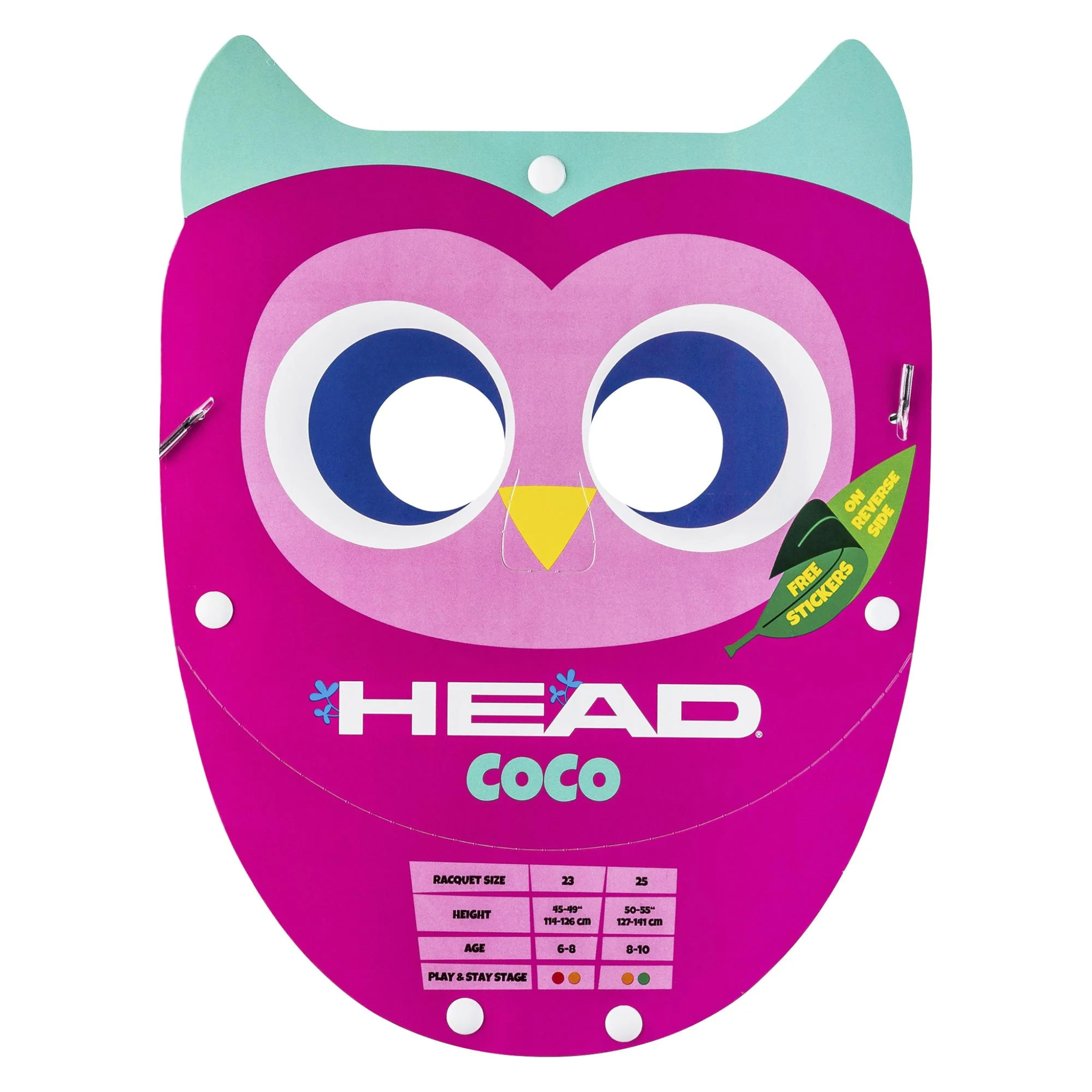 Head Coco 21 Inch Racket - Teal (2024)