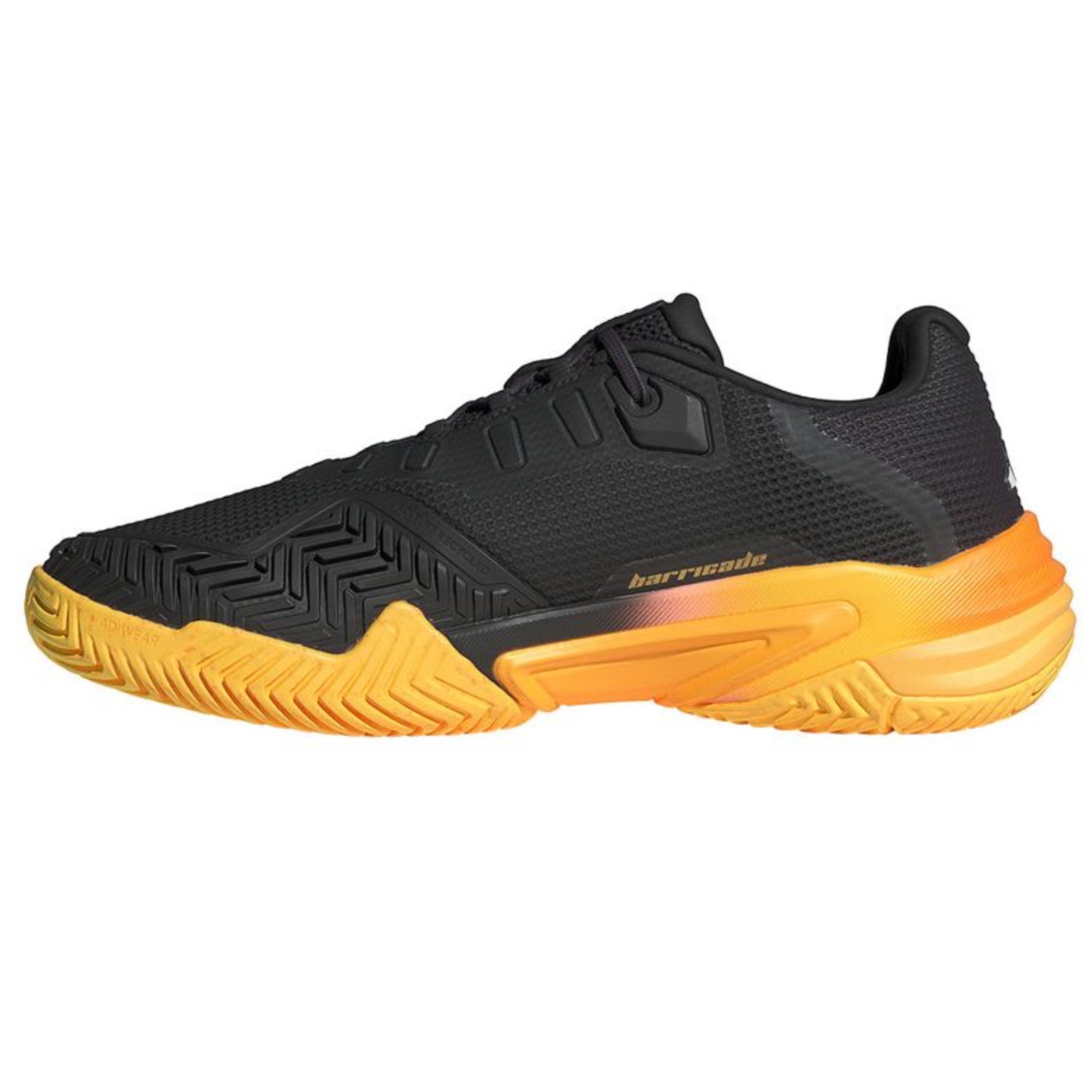 Adidas Men's BARRICADE 13 Black/Zero Met/Spark Orange