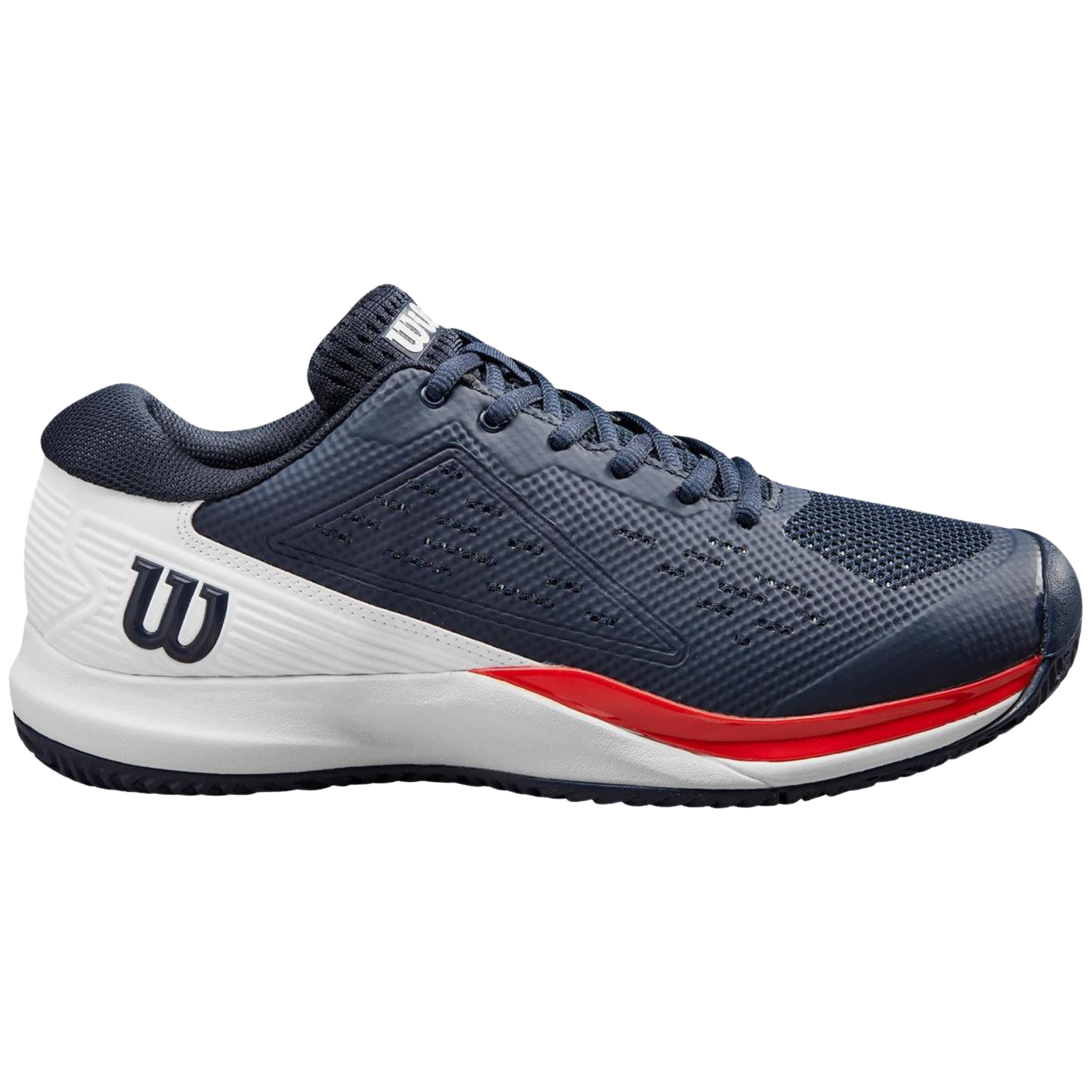 Wilson Rush Pro Ace Men s tennis shoes Navy Blaze White Infrared