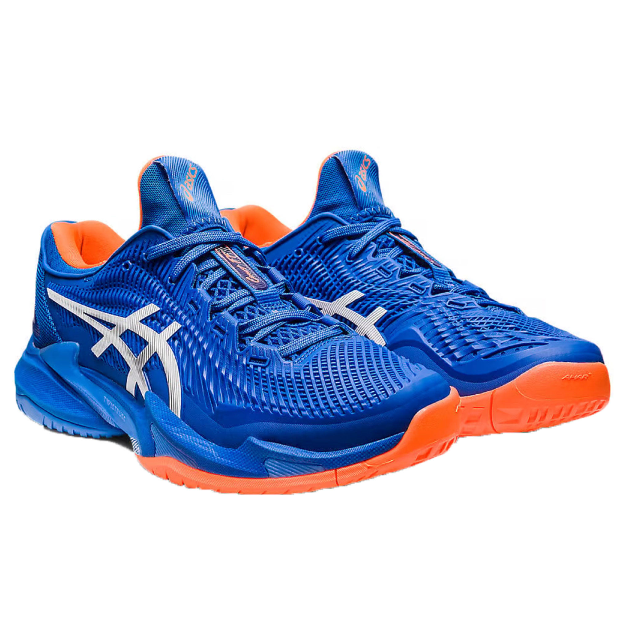 ASICS Court FF3 NOVAK Clay (Men's) > Tuna Blue/White