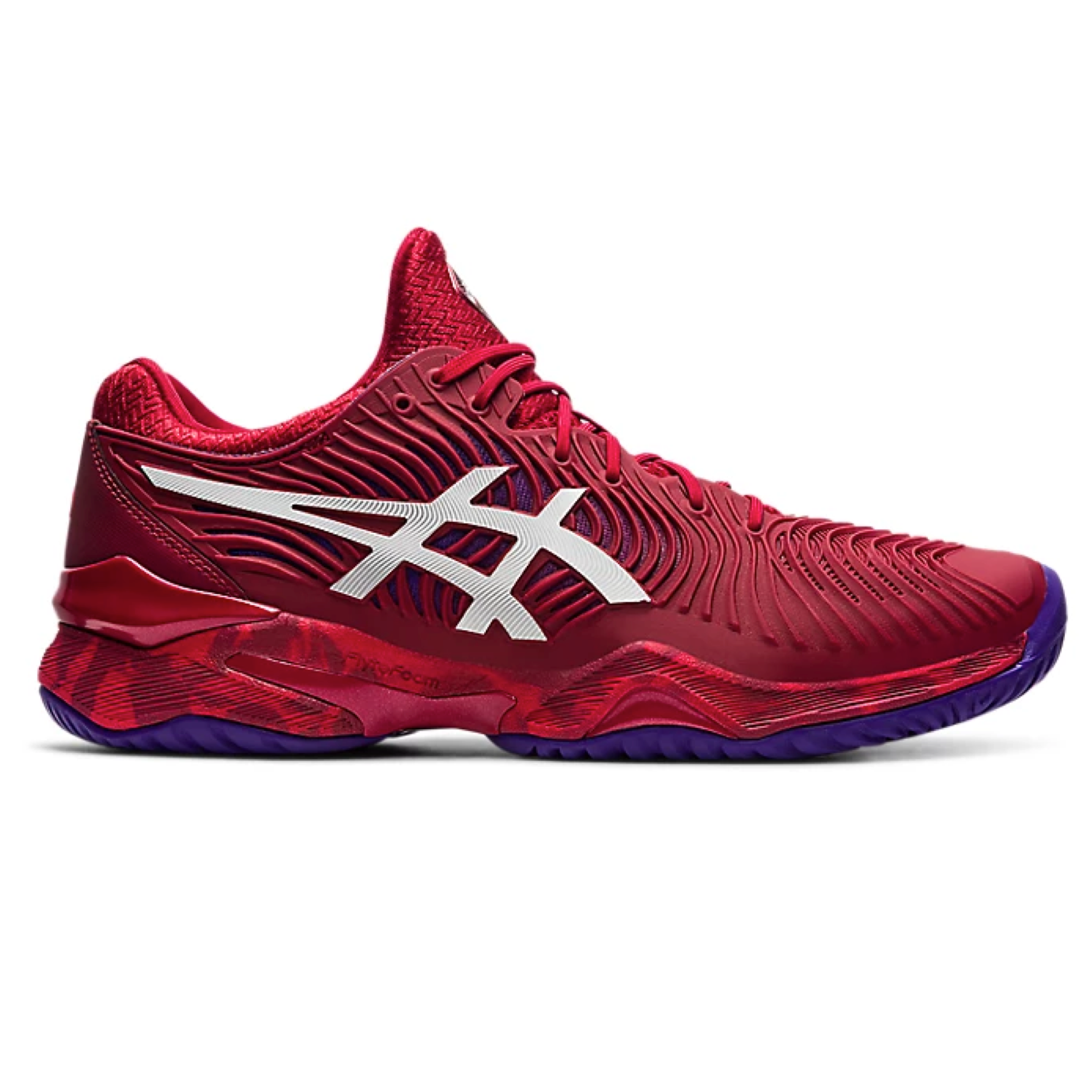 ASICS Court FF3 NOVAK (Men's) > Cranberry/White