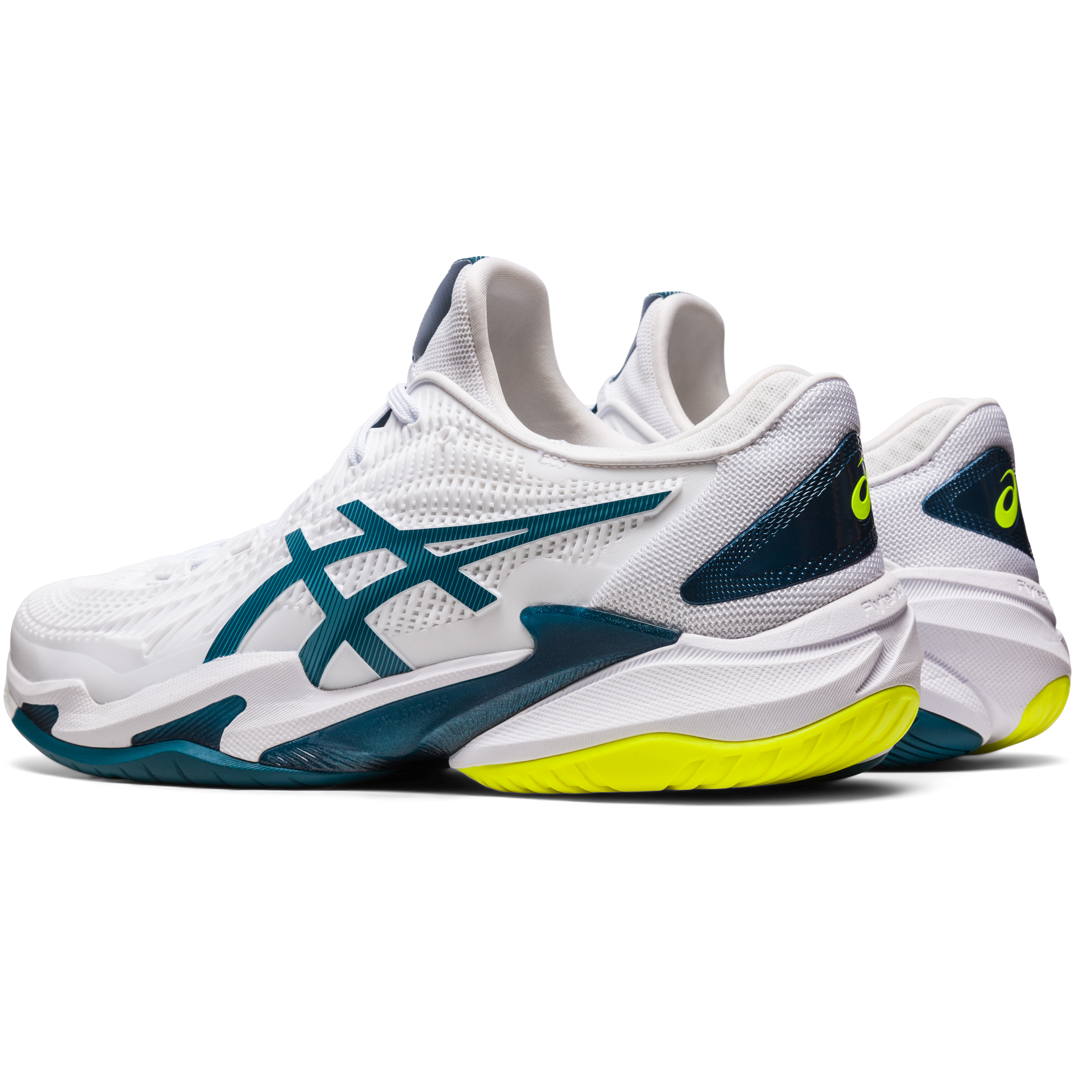Asics mens white running shoes deals