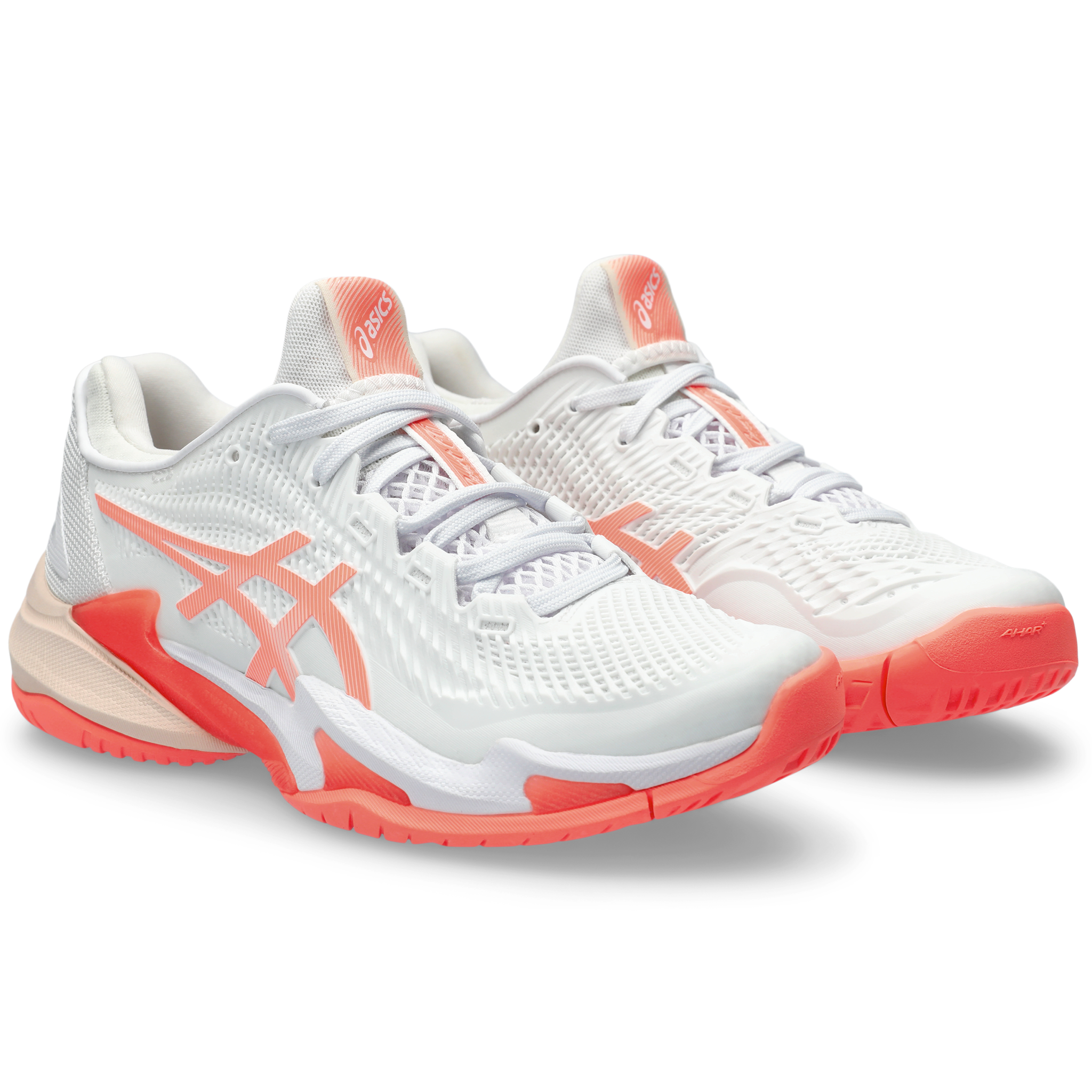 ASICS Court FF3 CLAY Women s White Sun Coral