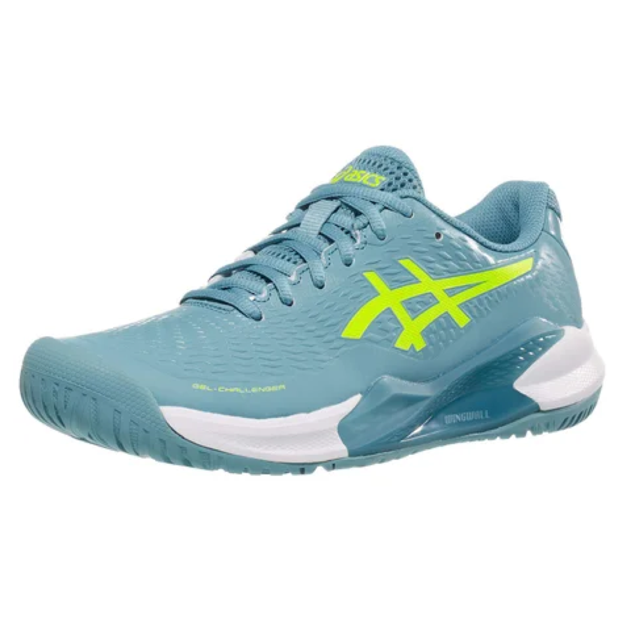 Asics gel resolution 7 top clay yellow/grey women's shoes