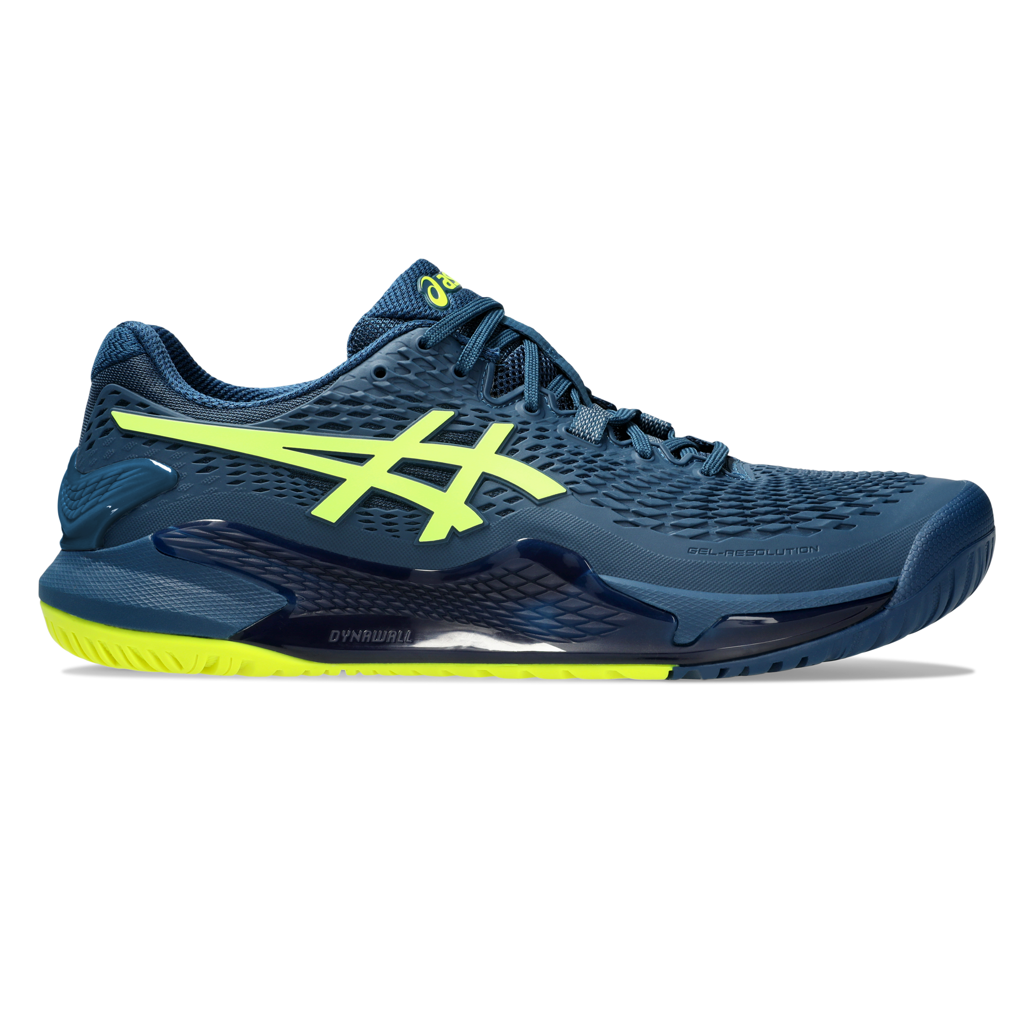 ASICS Gel Resolution 9 (Men's) > Mako Blue/Safety Yellow