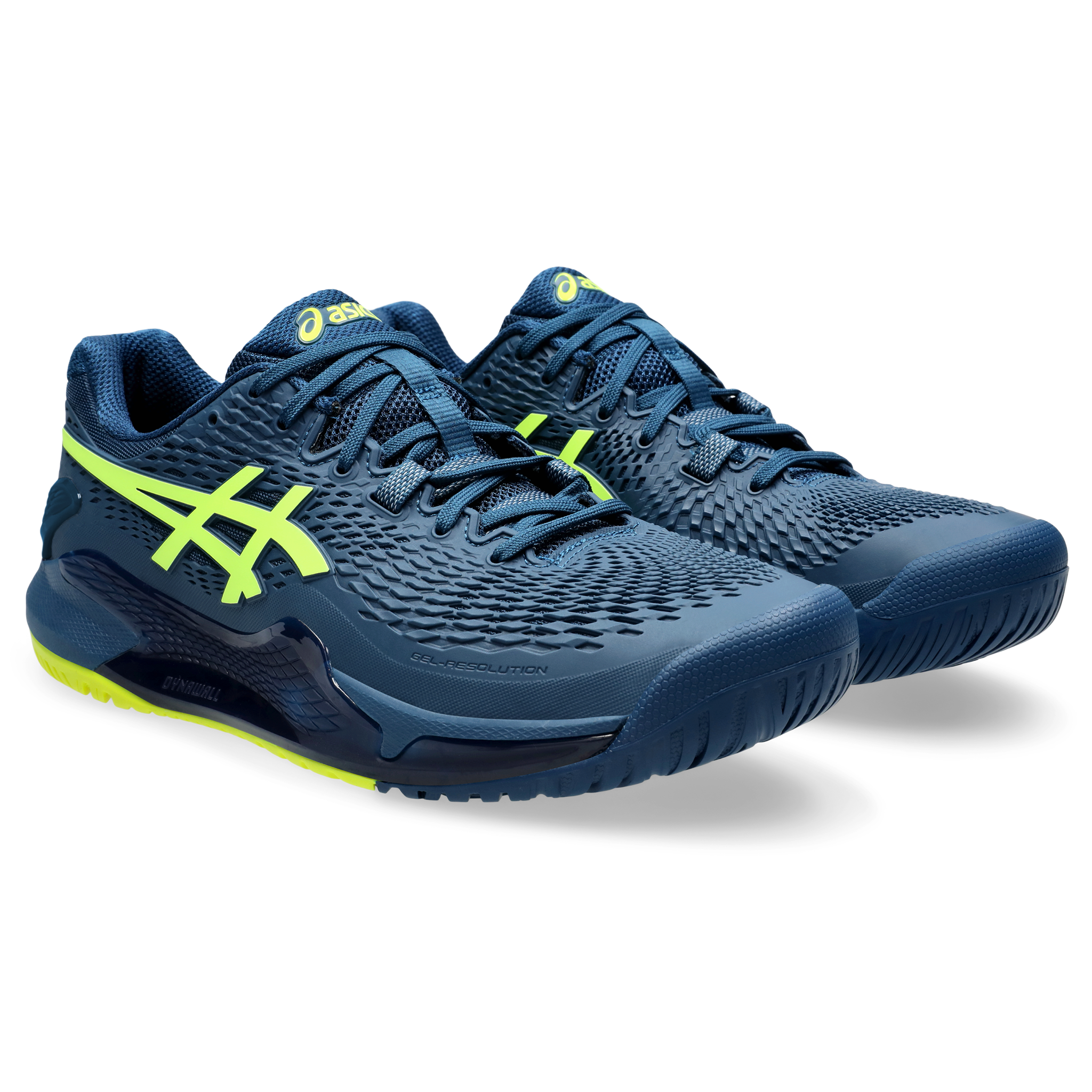 ASICS Gel Resolution 9 (Men's) > Mako Blue/Safety Yellow