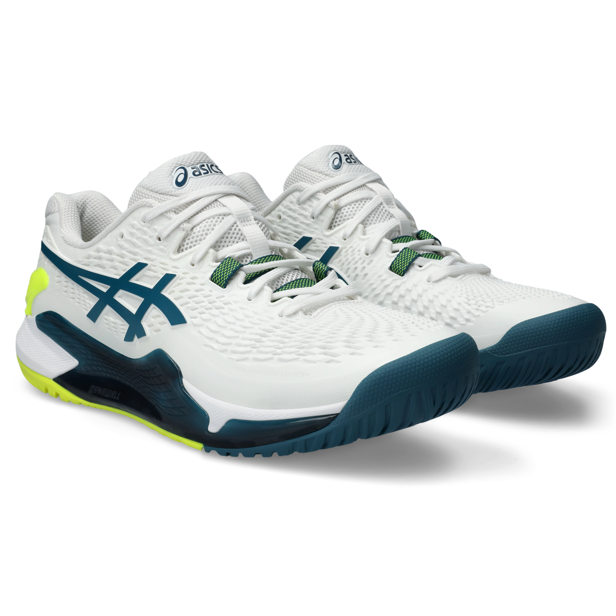 ASICS Gel Resolution 9 Men s White Restful Teal