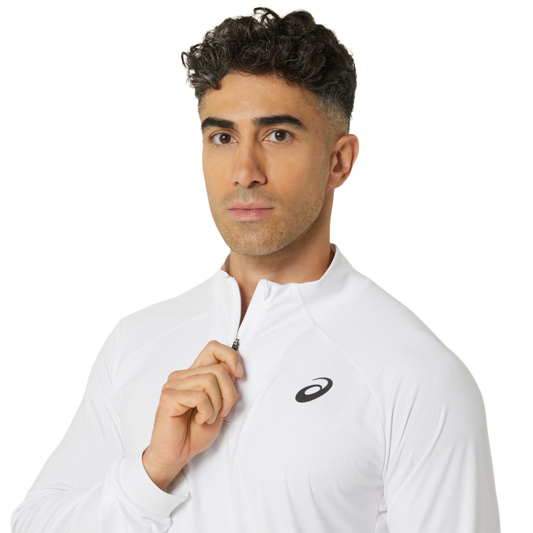 ASICS Men's Long-Sleeve 1/2 Zip Tennis Top