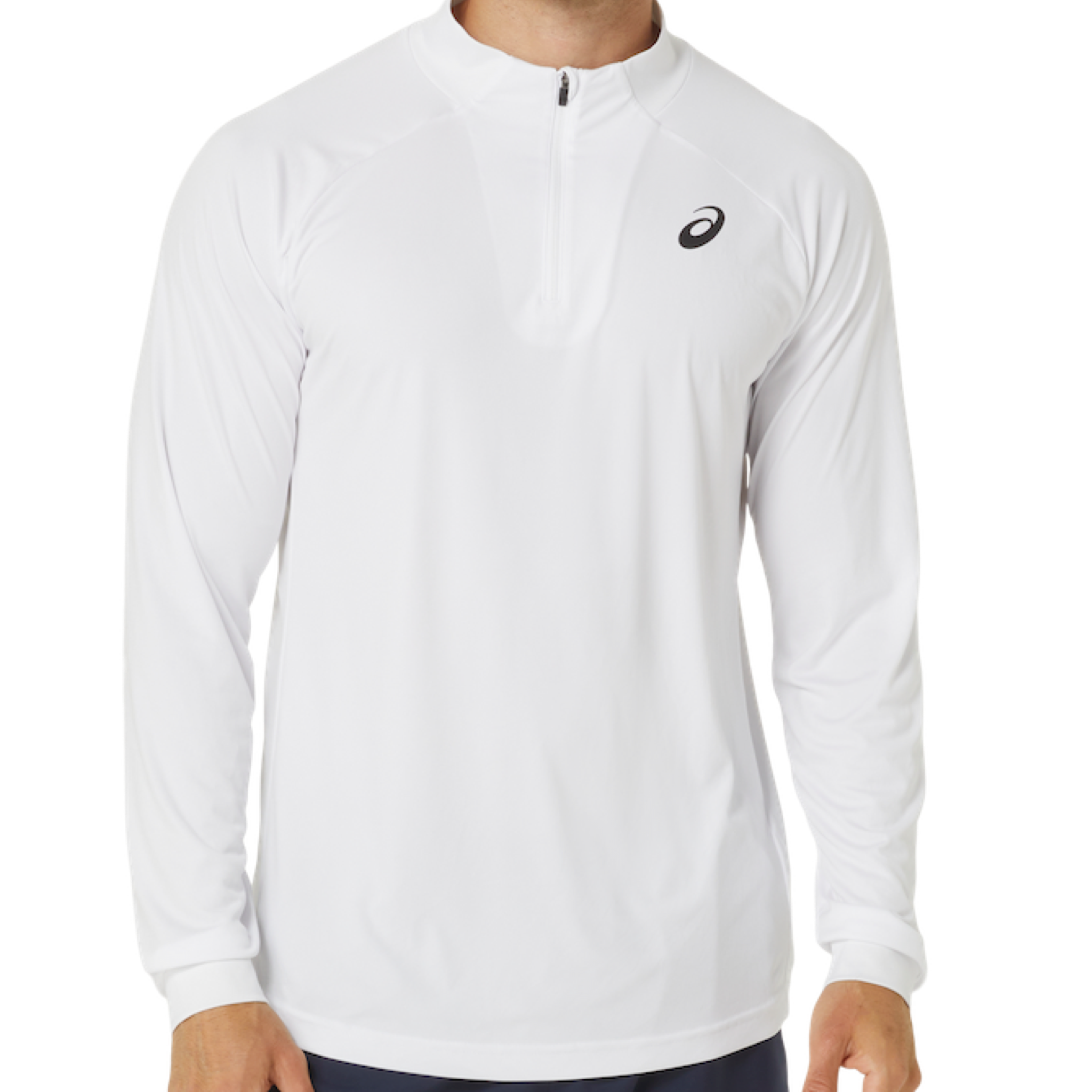 ASICS Men's Long-Sleeve 1/2 Zip Tennis Top