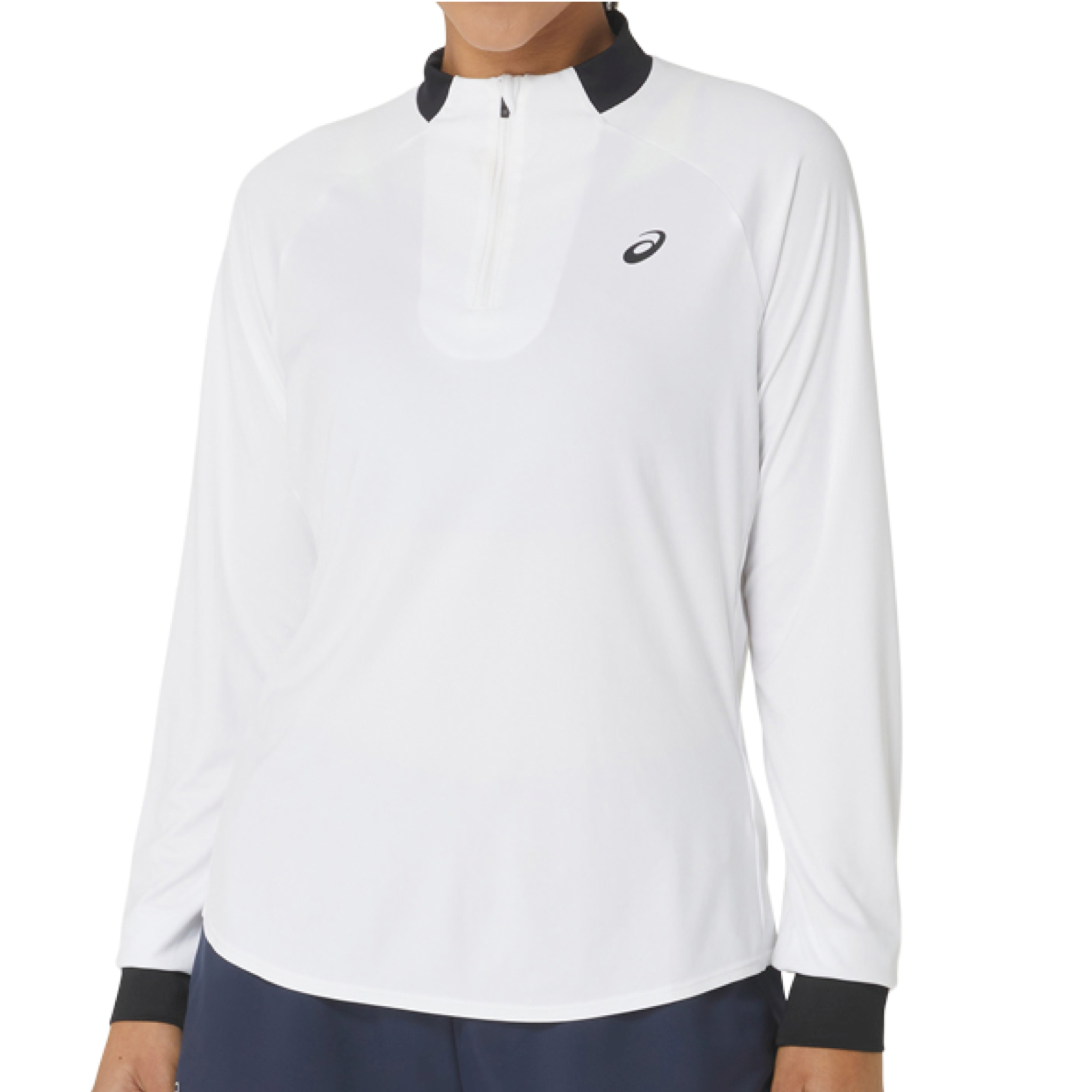 ASICS (Women's) long-sleeve 1/2 zip tennis top