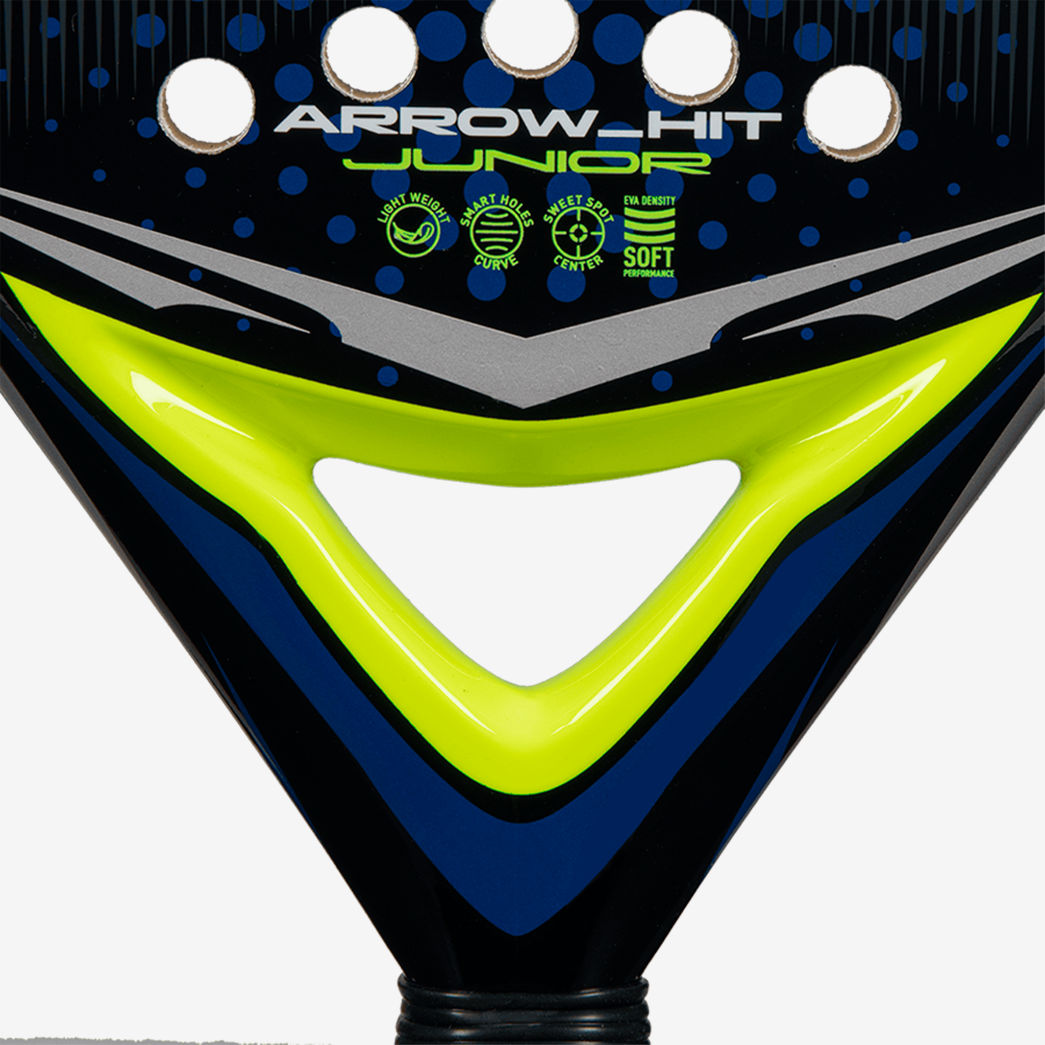 Adidas Arrow Hit Junior Padel White/Blue