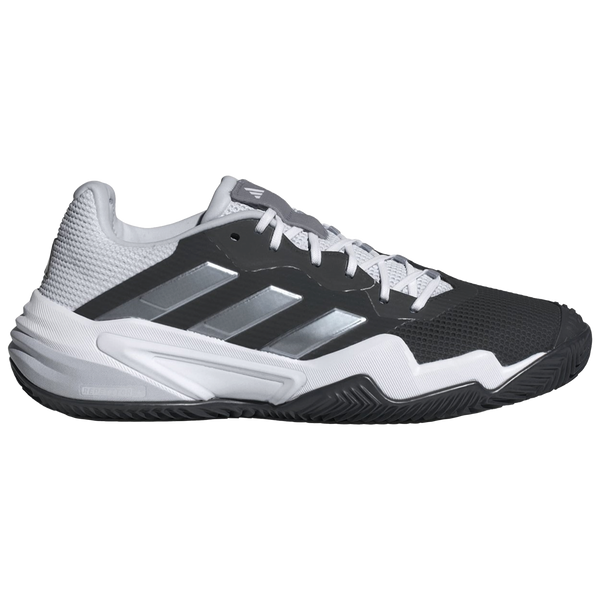 Adidas Barricade 13 Men's White/ Black/ Silver All Things Tennis ltd