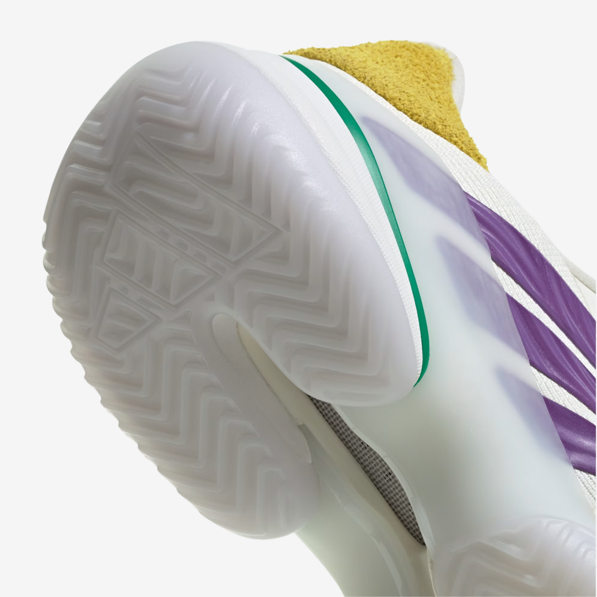 Adidas Barricade 14 Men's Off White/ Active Purple