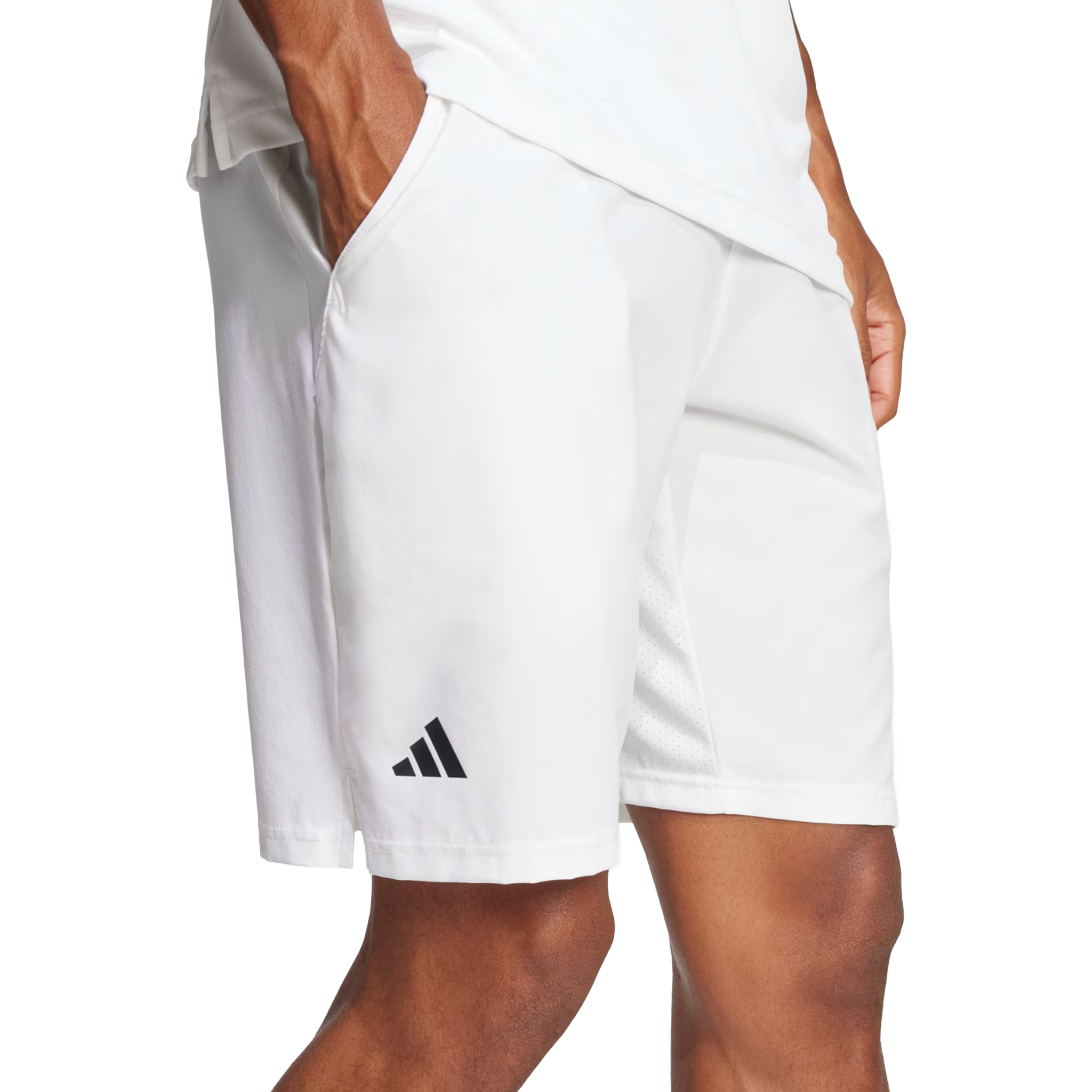 Adidas Club Tennis Climacool Stretch Woven Shorts 9 Inch Men's White