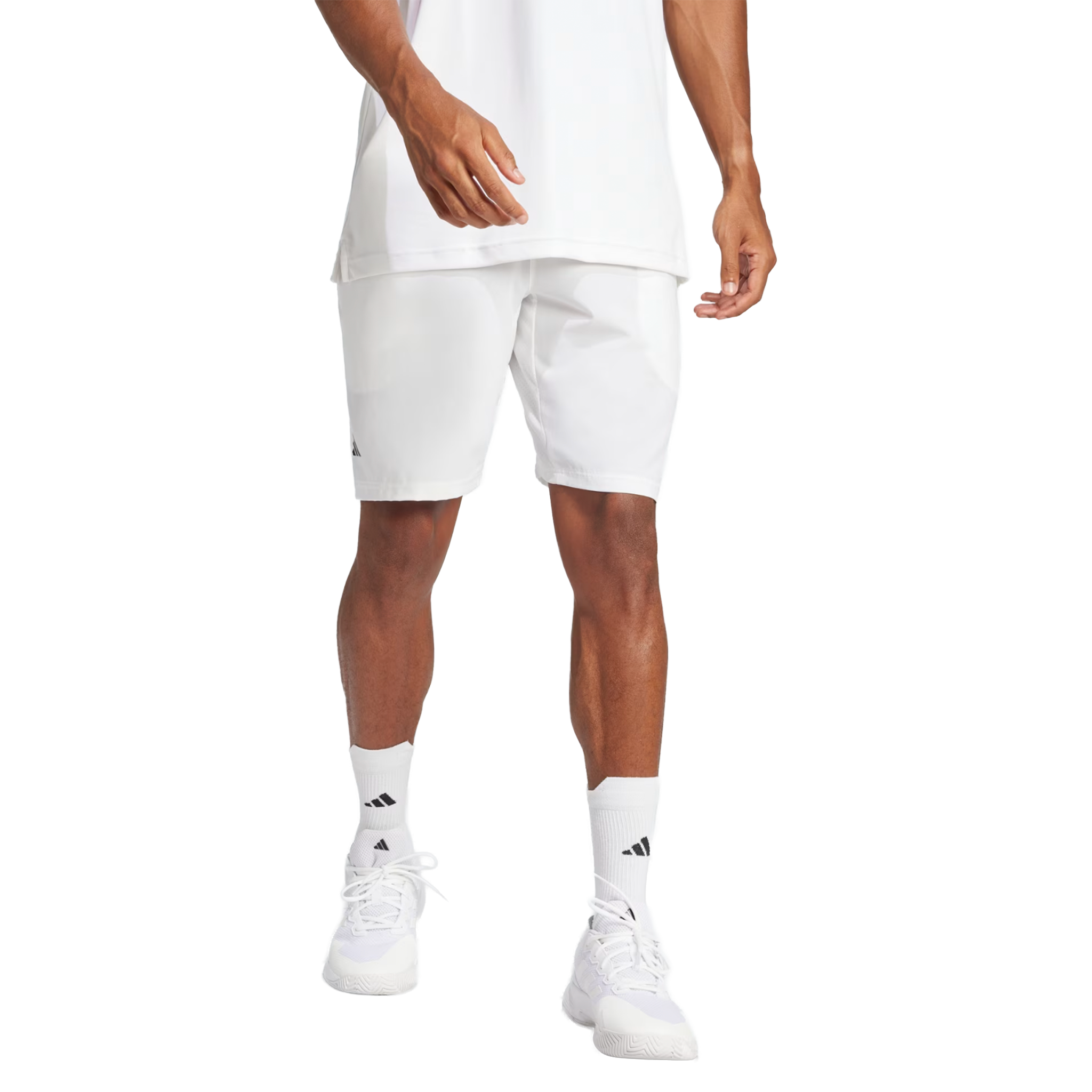 Adidas Club Tennis Climacool Stretch Woven Shorts 9 Inch Men's White