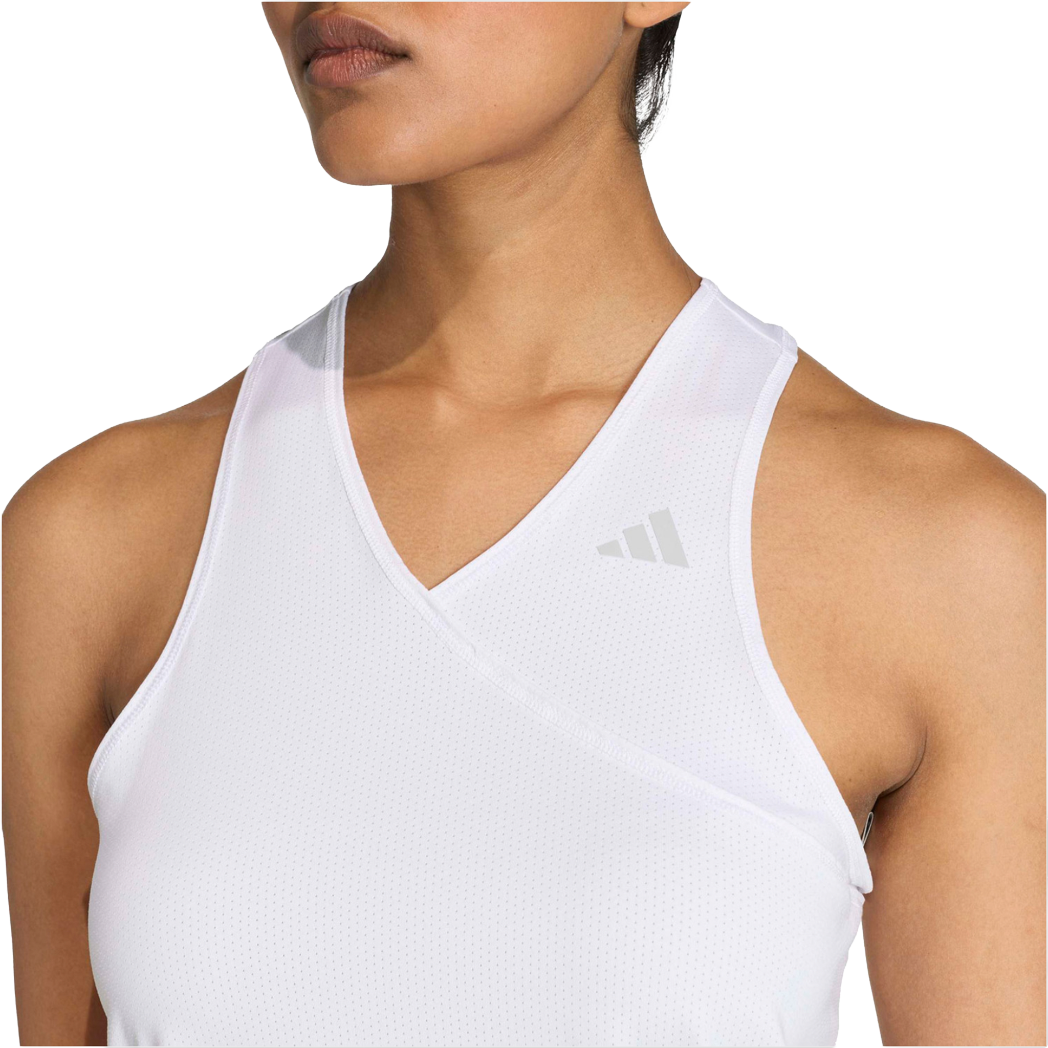 Adidas Club V-Neck Tank Top White
