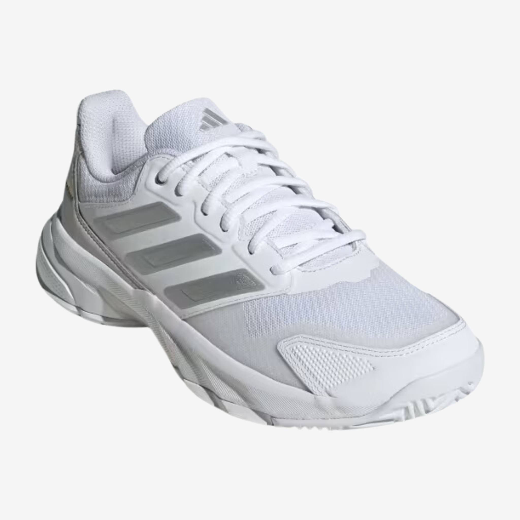 Adidas Courtjam Control 3 Women's Cloud White / Silver Metallic / Grey One