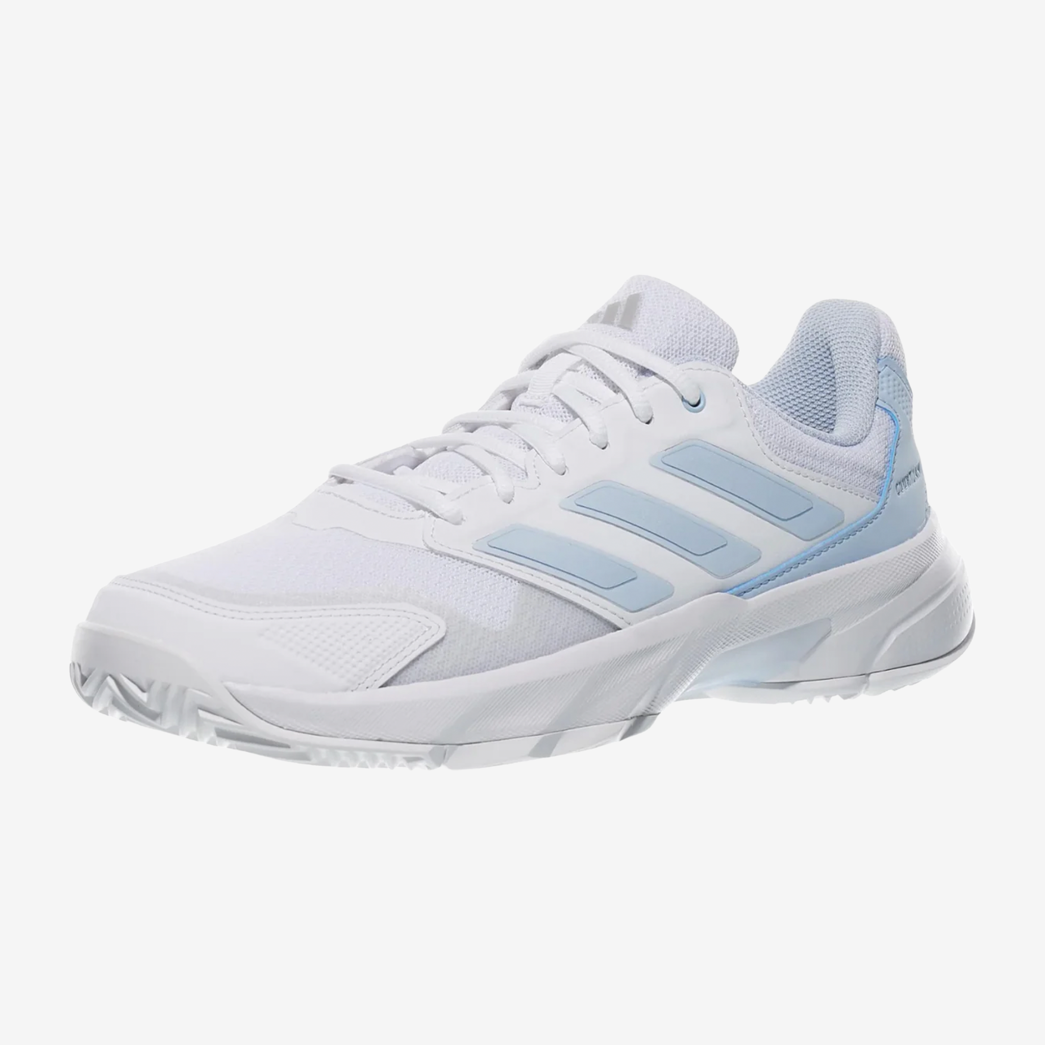 Adidas Courtjam Control 3 Women's White/Blue
