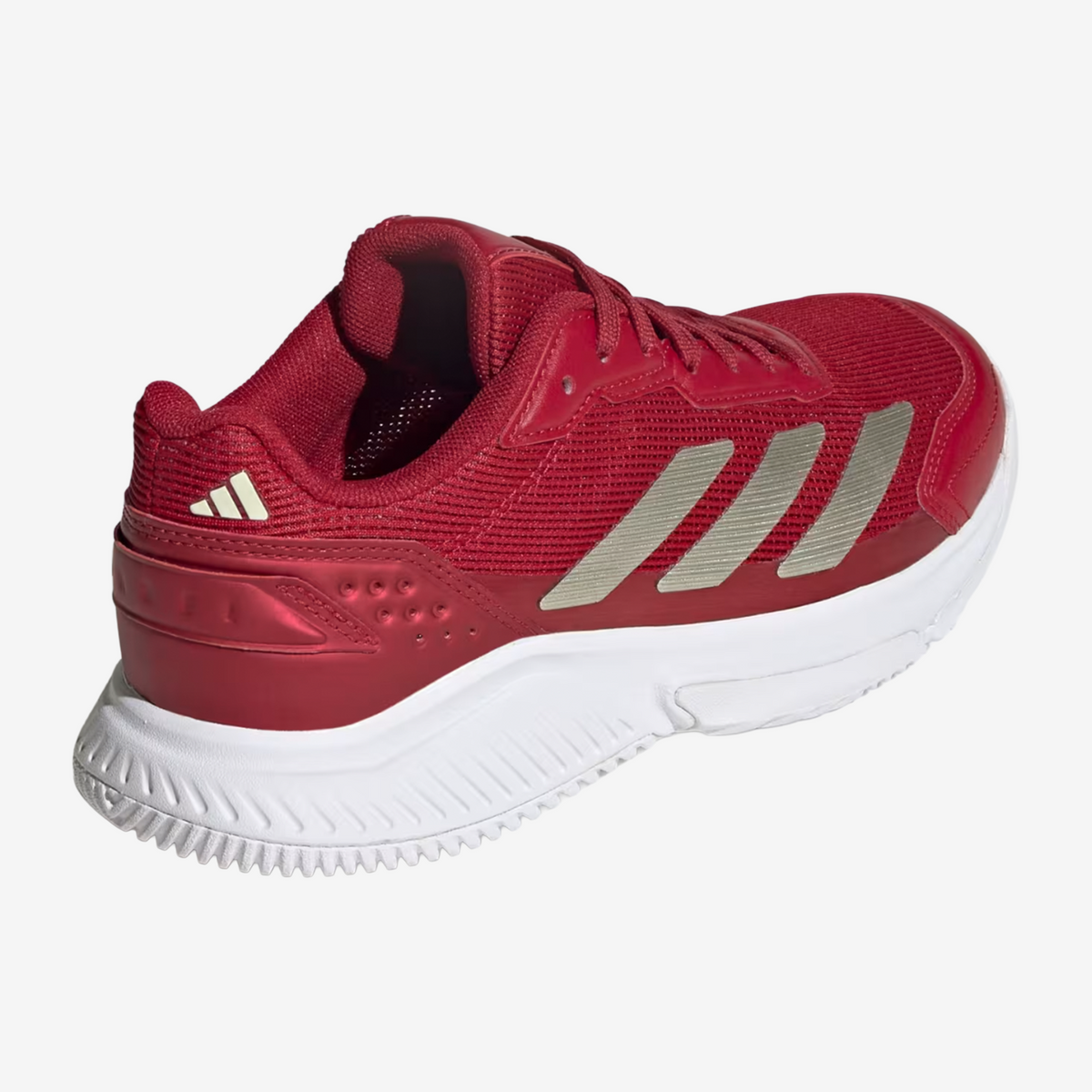 Adidas Courtquick Padel Women's Red/Gold Metallic/White