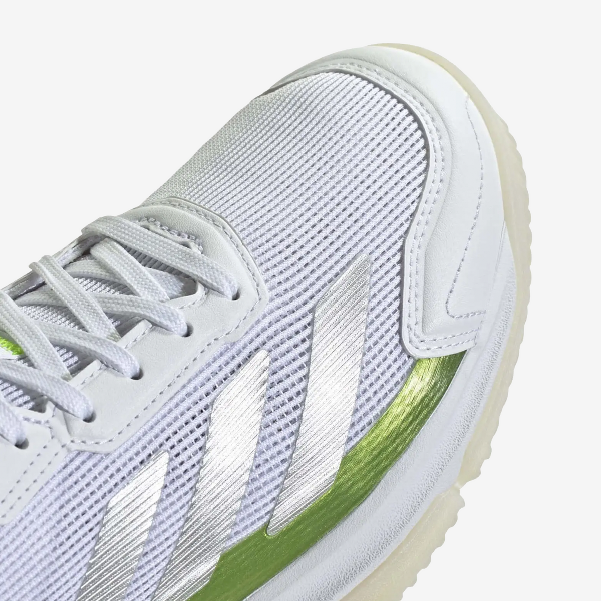 Adidas Courtquick Padel Women's White/Metallic/Lucid Lemon