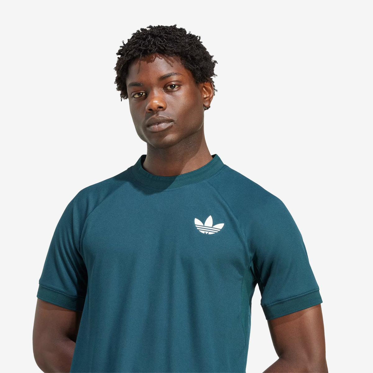 Adidas Tennis Pro Climacool+ Freelift  T-Shirt Men's Aurora Ivy