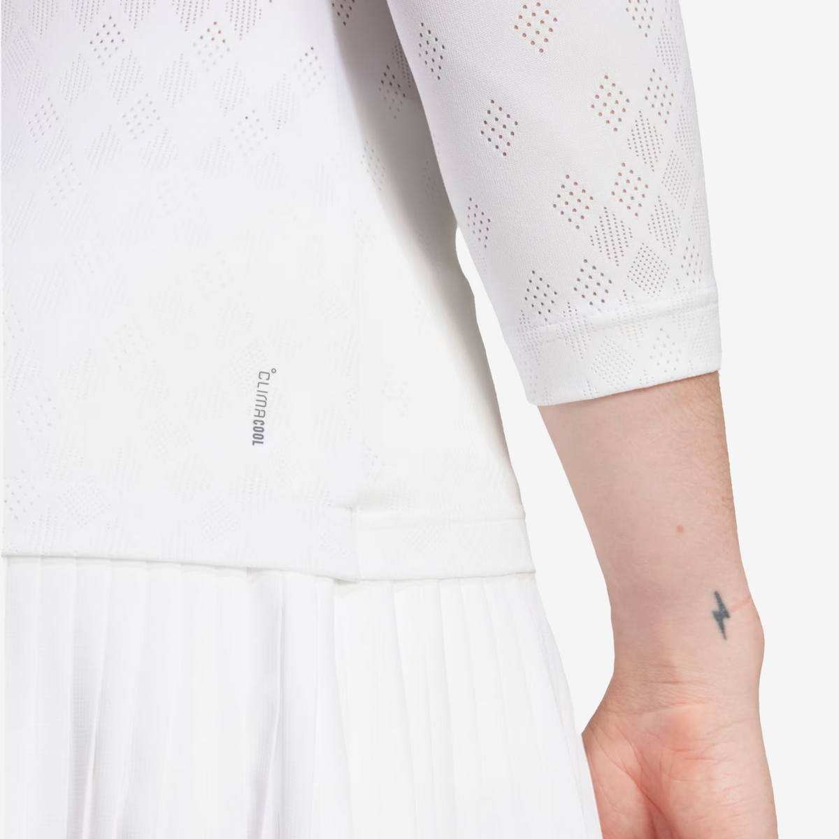 Adidas Pro Climacool 3/4 Sleeve Long Sleeve Top Women's White