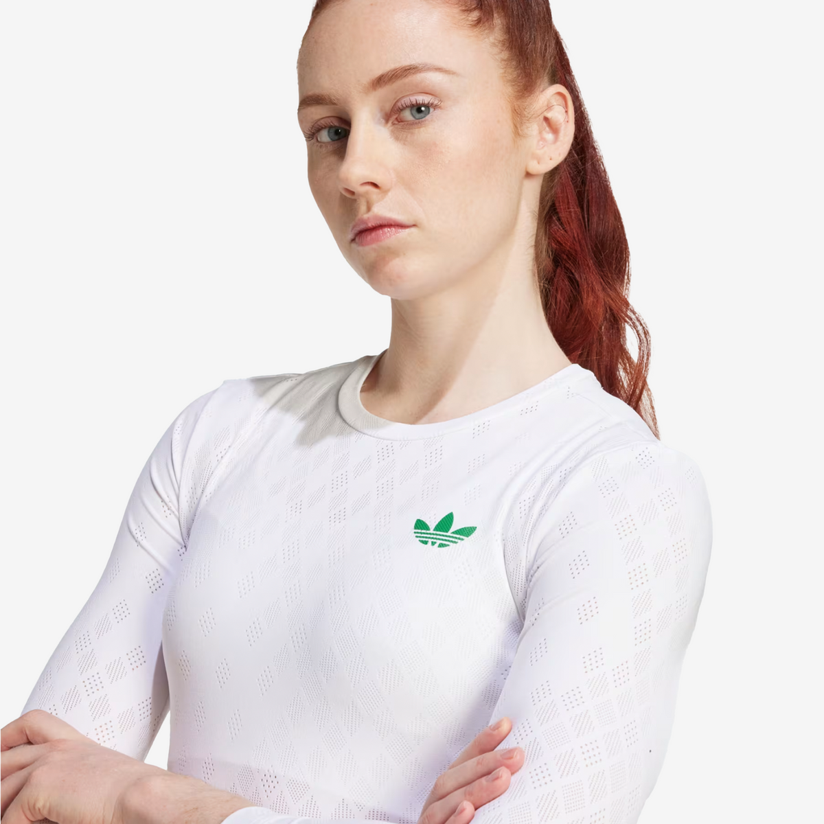 Adidas Pro Climacool 3/4 Sleeve Long Sleeve Top Women's White