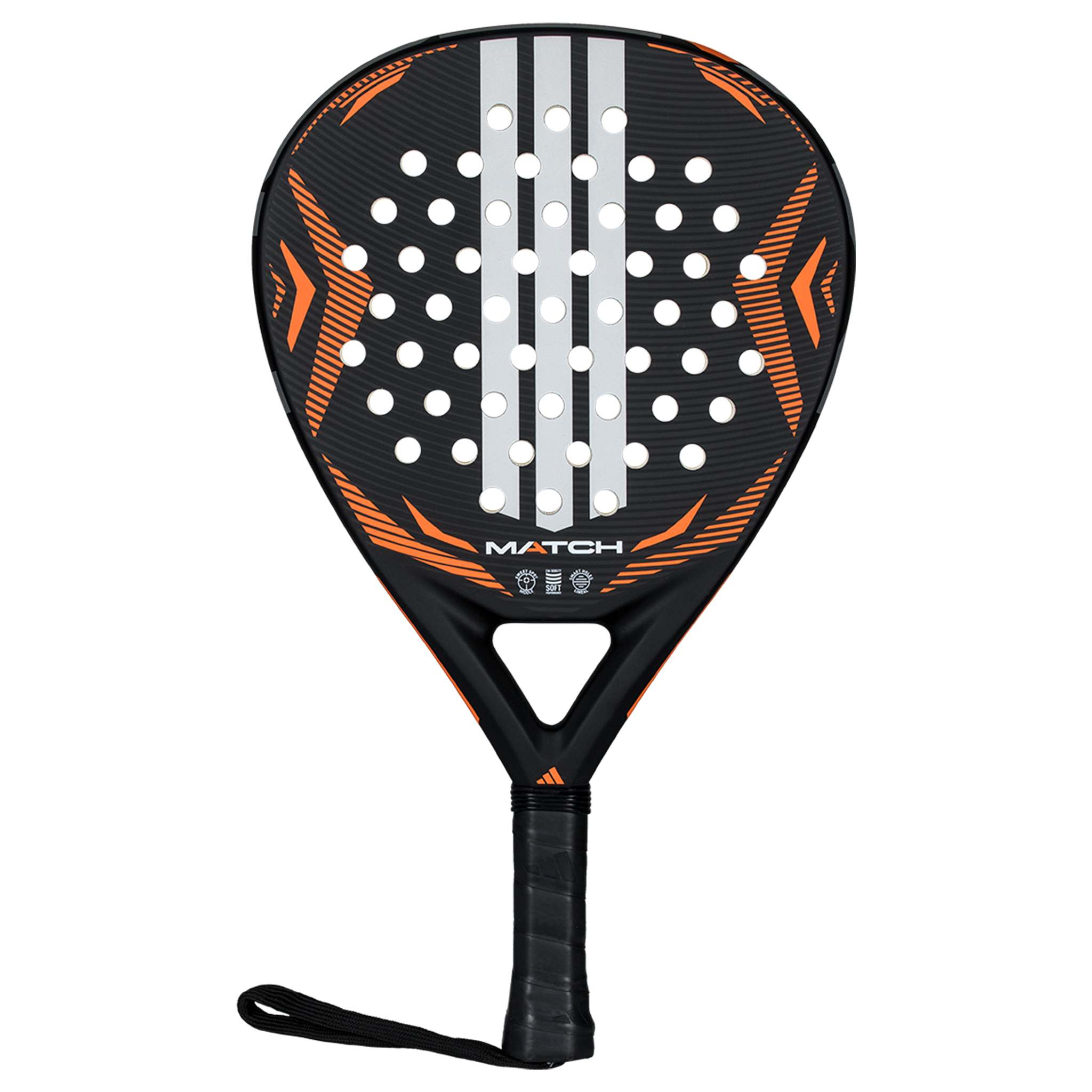 Adidas Match Black/Orange Padel (2026)