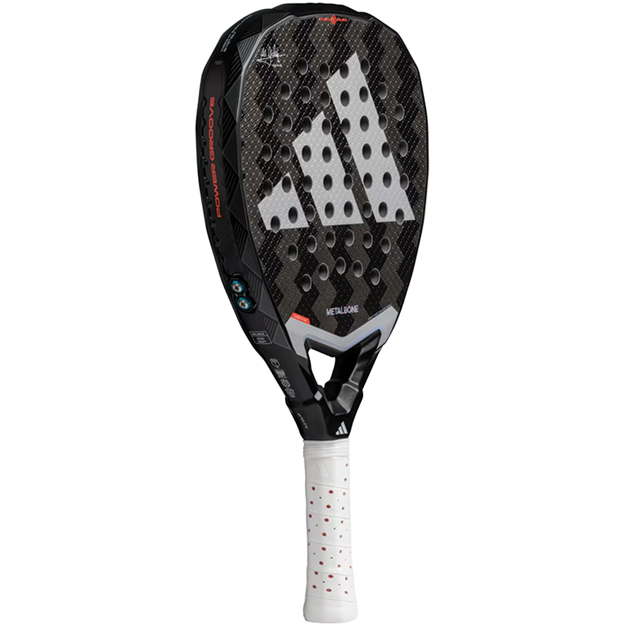 Adidas Metalbone 3.4 Padel Black/Silver Metallic/ App Solar Red