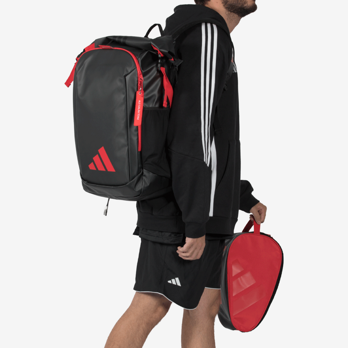 Adidas Multigame Padel Backpack Black/Red (2026)