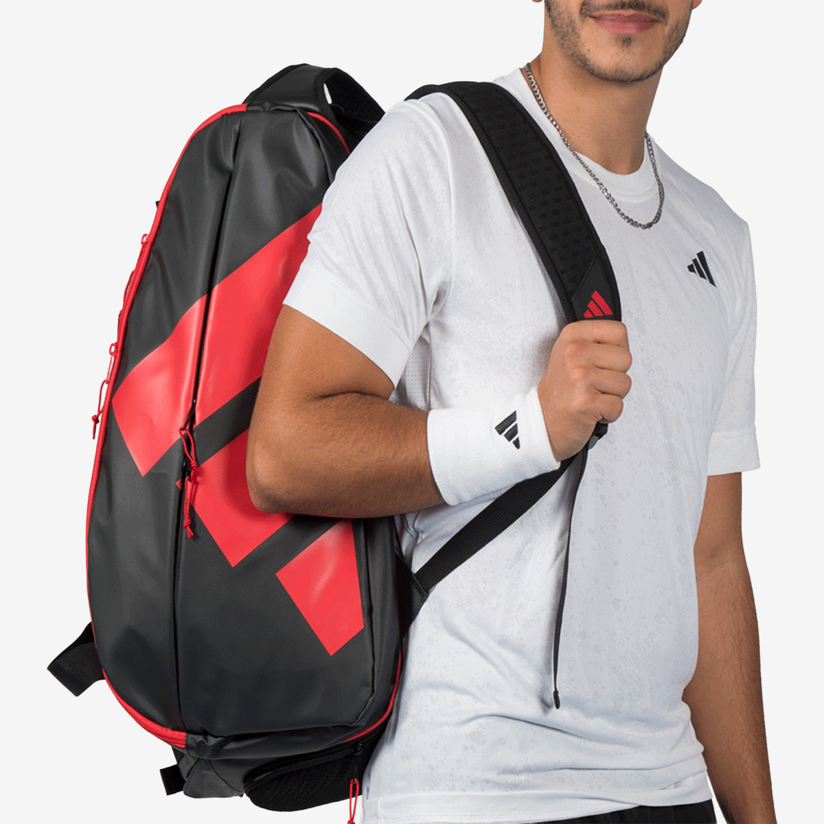 Adidas Multigame Padel Racket Bag Black/Red (2026)