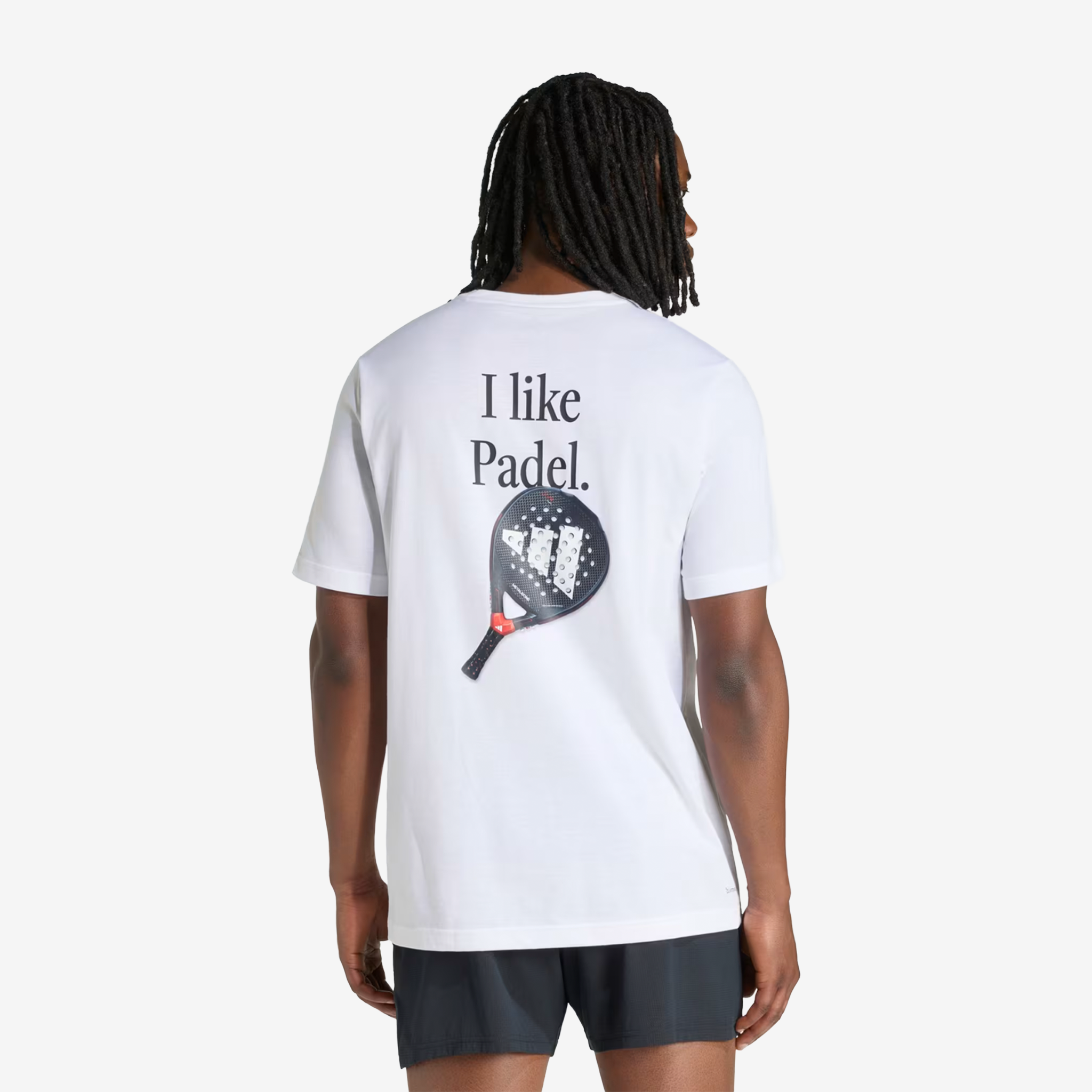 Adidas Padel Graphic T-Shirt Men's White