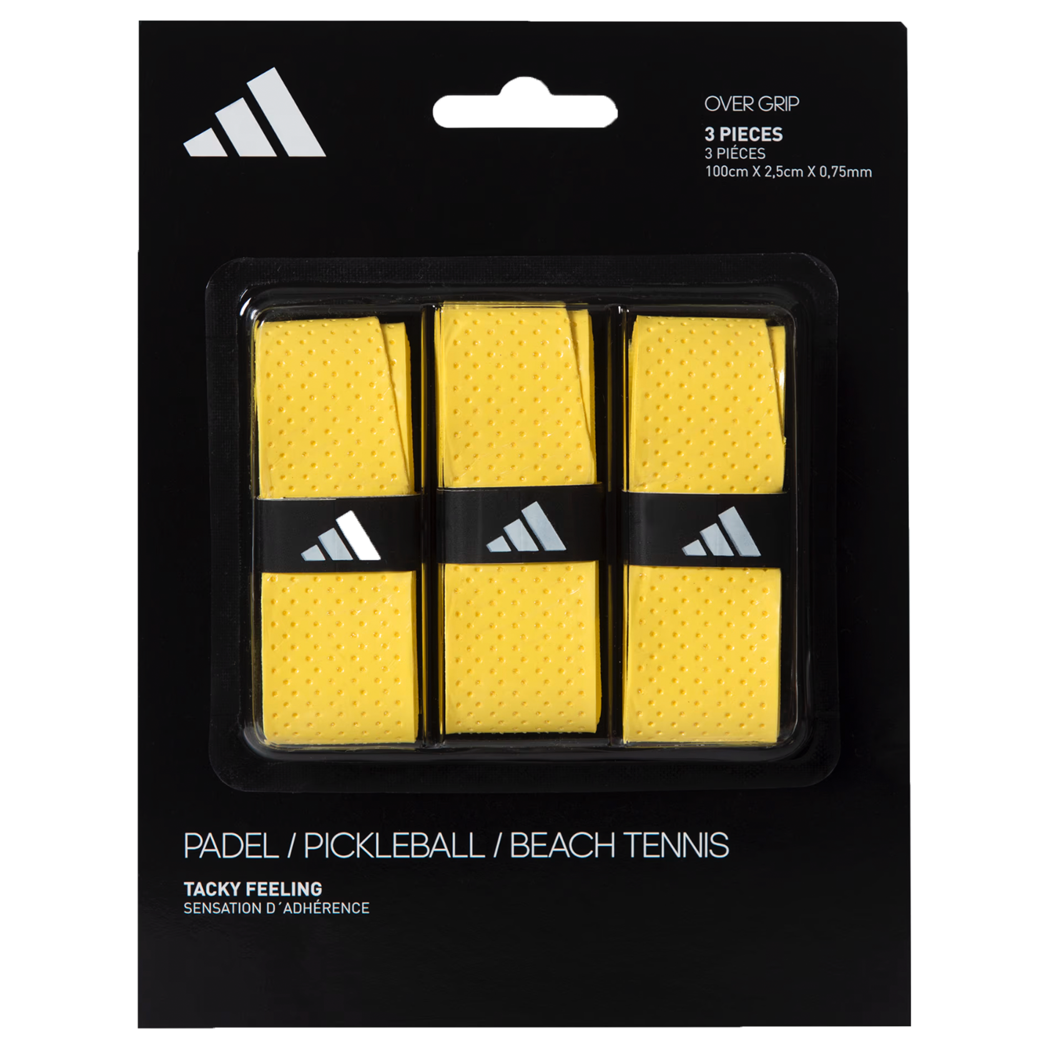 Adidas Padel Overgrips (3 Pack) Yellow