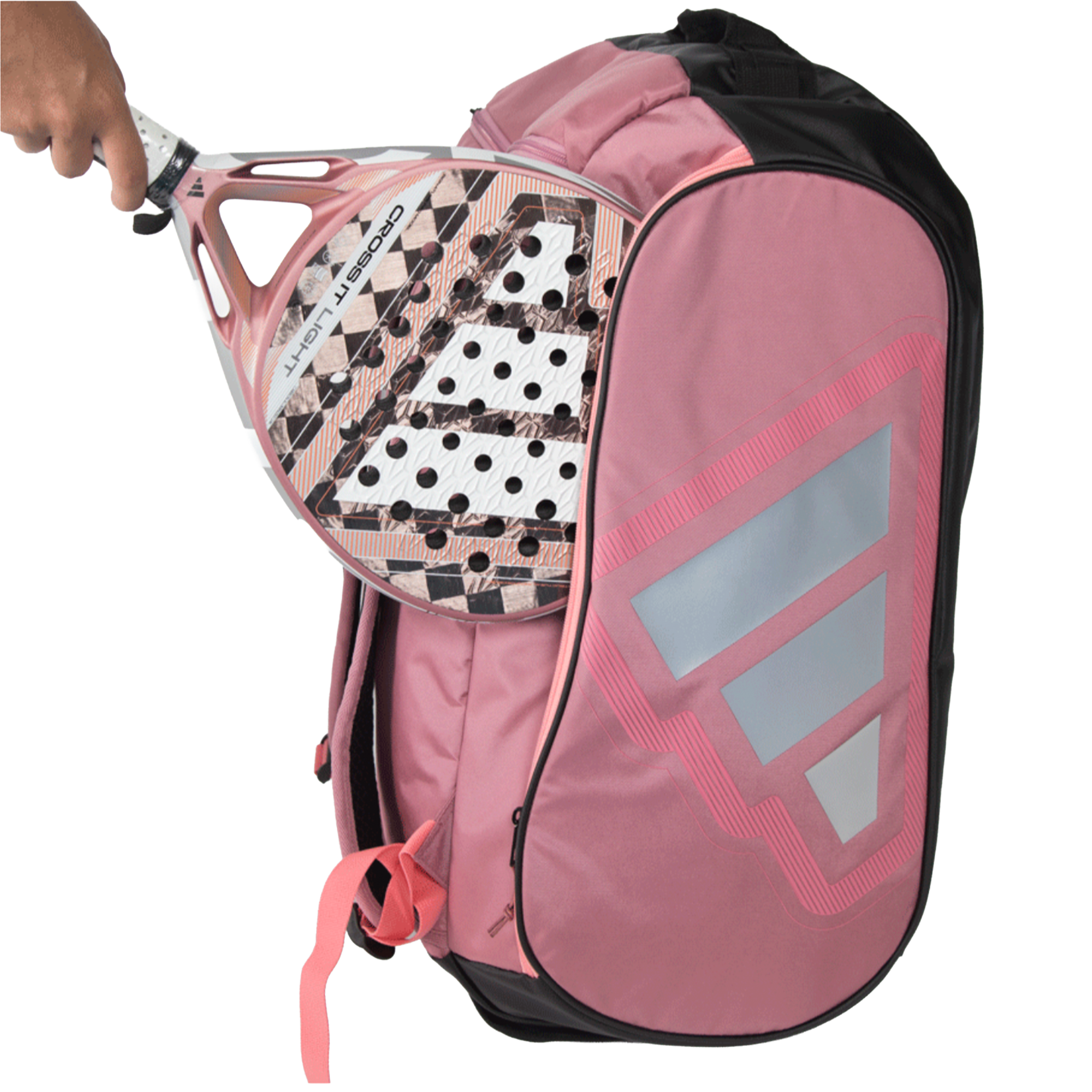 Adidas Pro Tour Racket Bag Pink (2026)