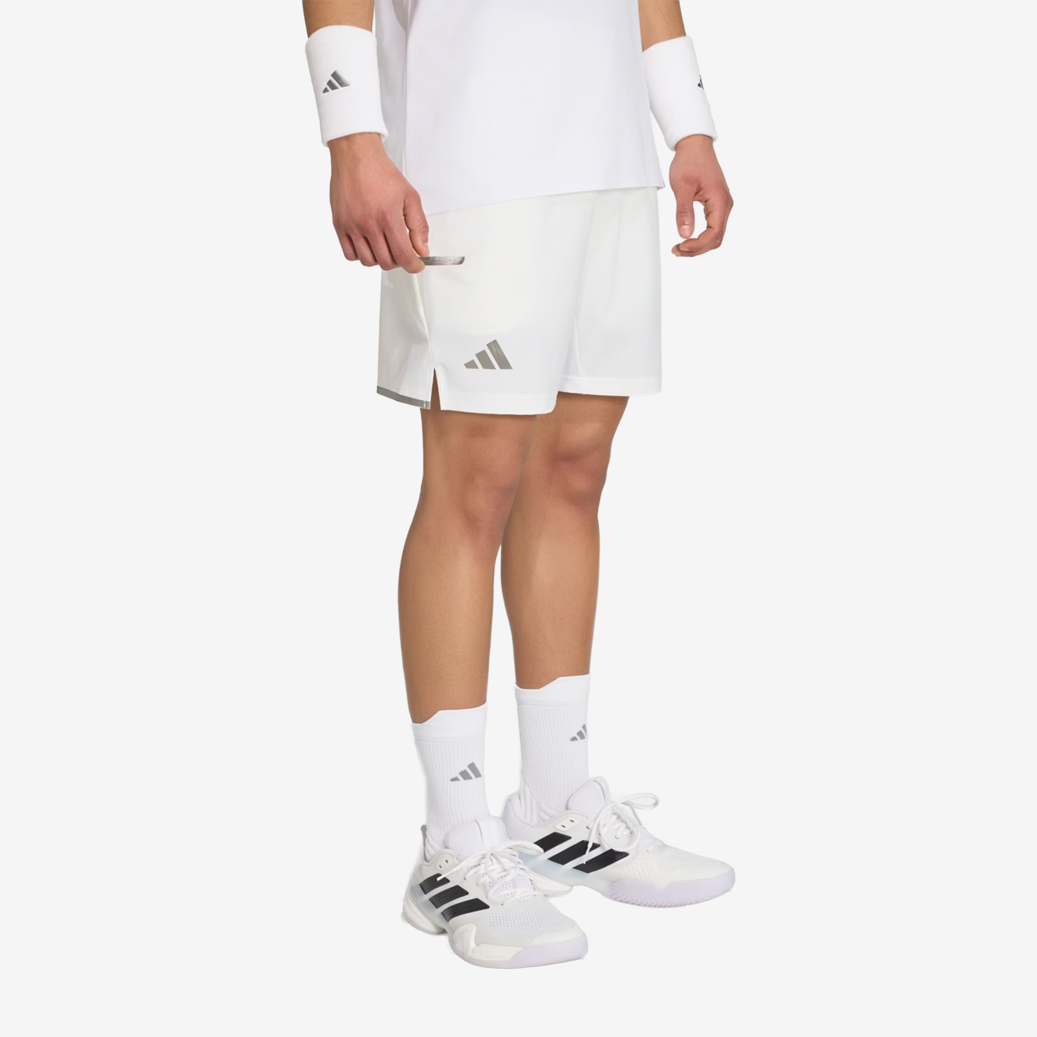 Adidas Tennis Climacool Shorts & Inner Shorts Set Men's White