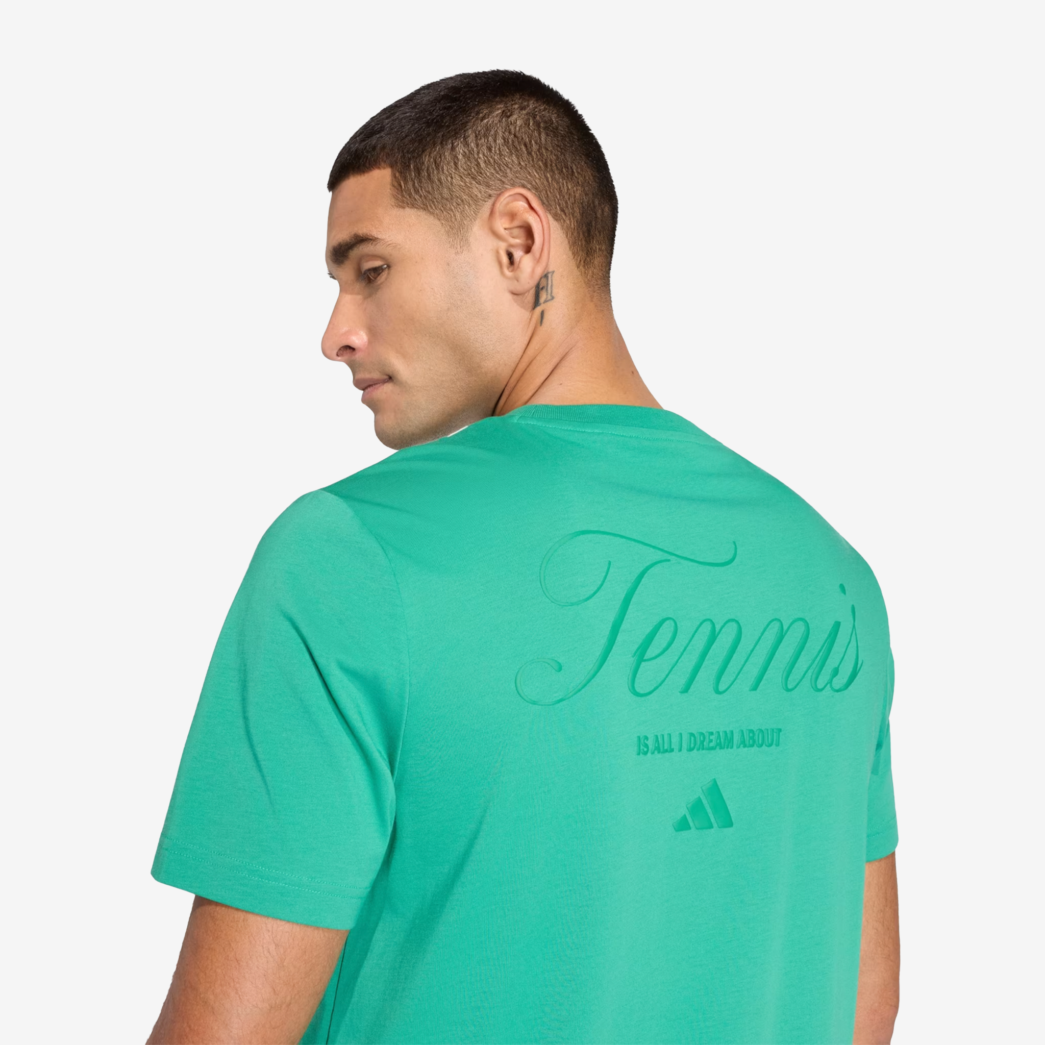Adidas Tennis Graphic T-Shirt Men's Court Green