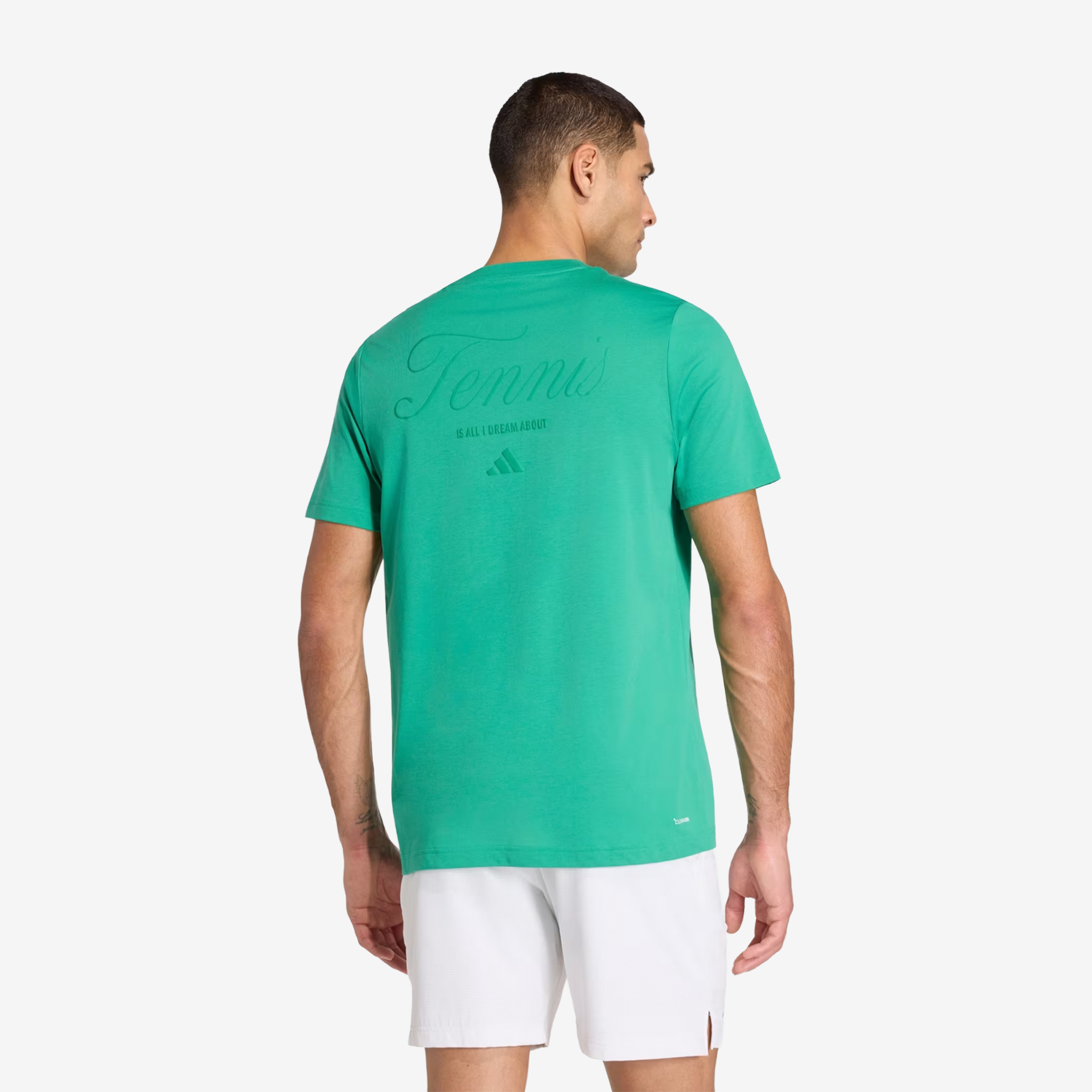 Adidas Tennis Graphic T-Shirt Men's Court Green