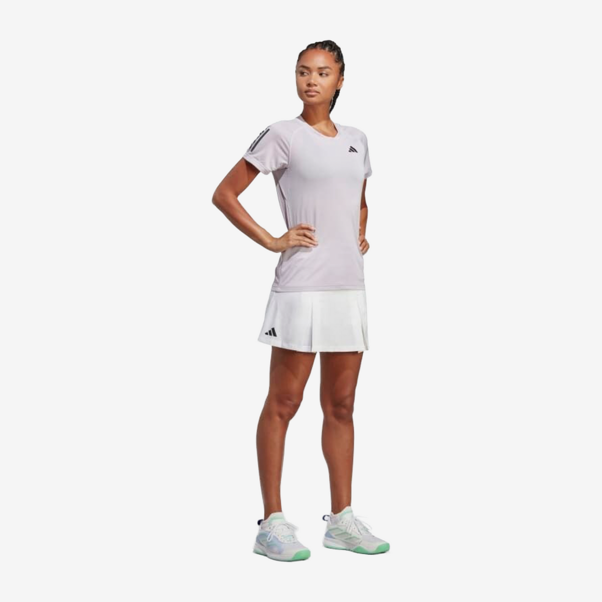Adidas Club Tennis Pleated Skirt Women's White