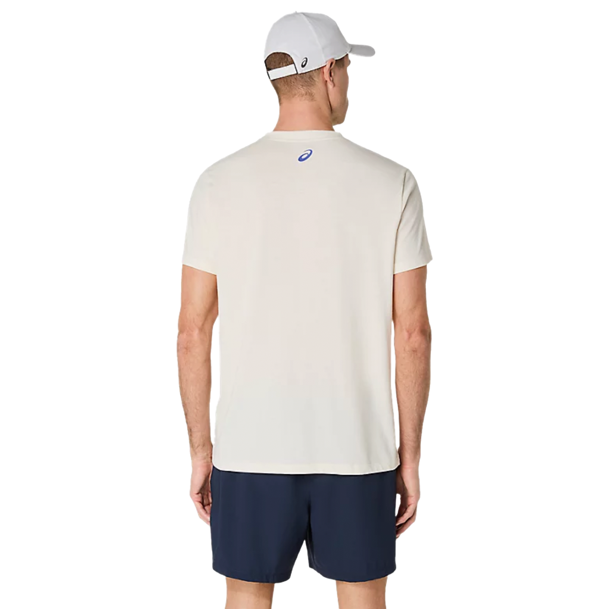Asics Court Core Graphic Tee Cream