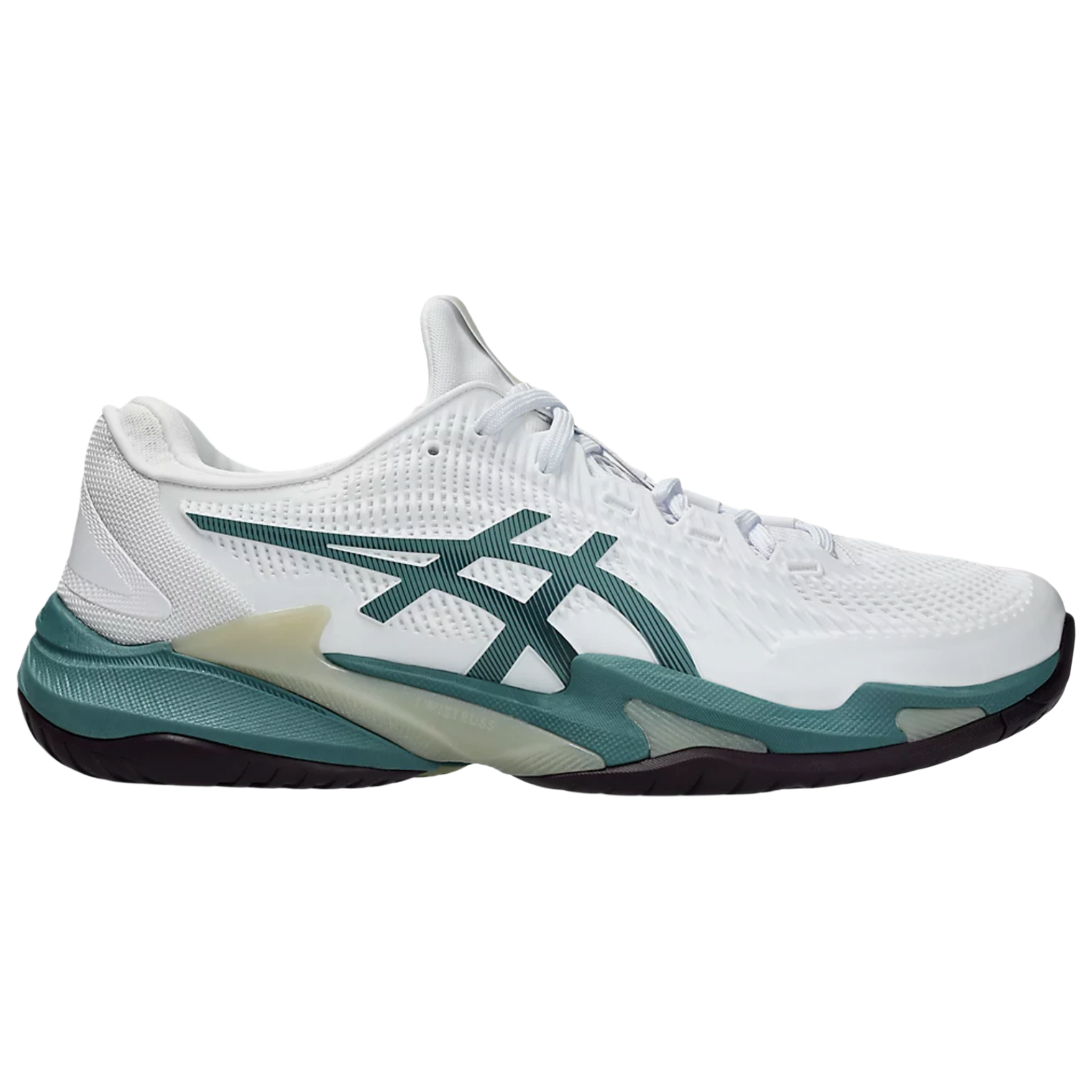 Asics Court FF3 Men's White/Foggy Teal - All Things Tennis ltd