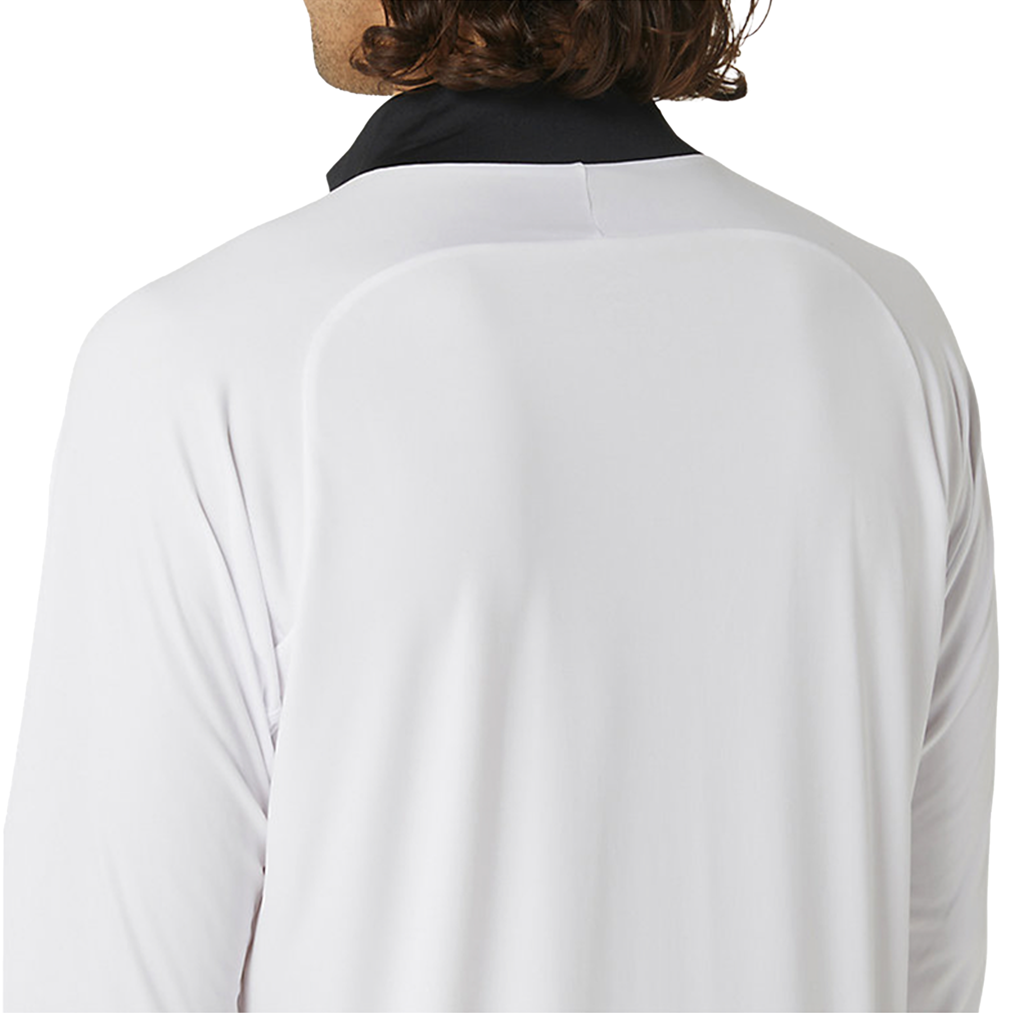 ASICS Men's Long-Sleeve 1/2 Zip Tennis Top White/Navy